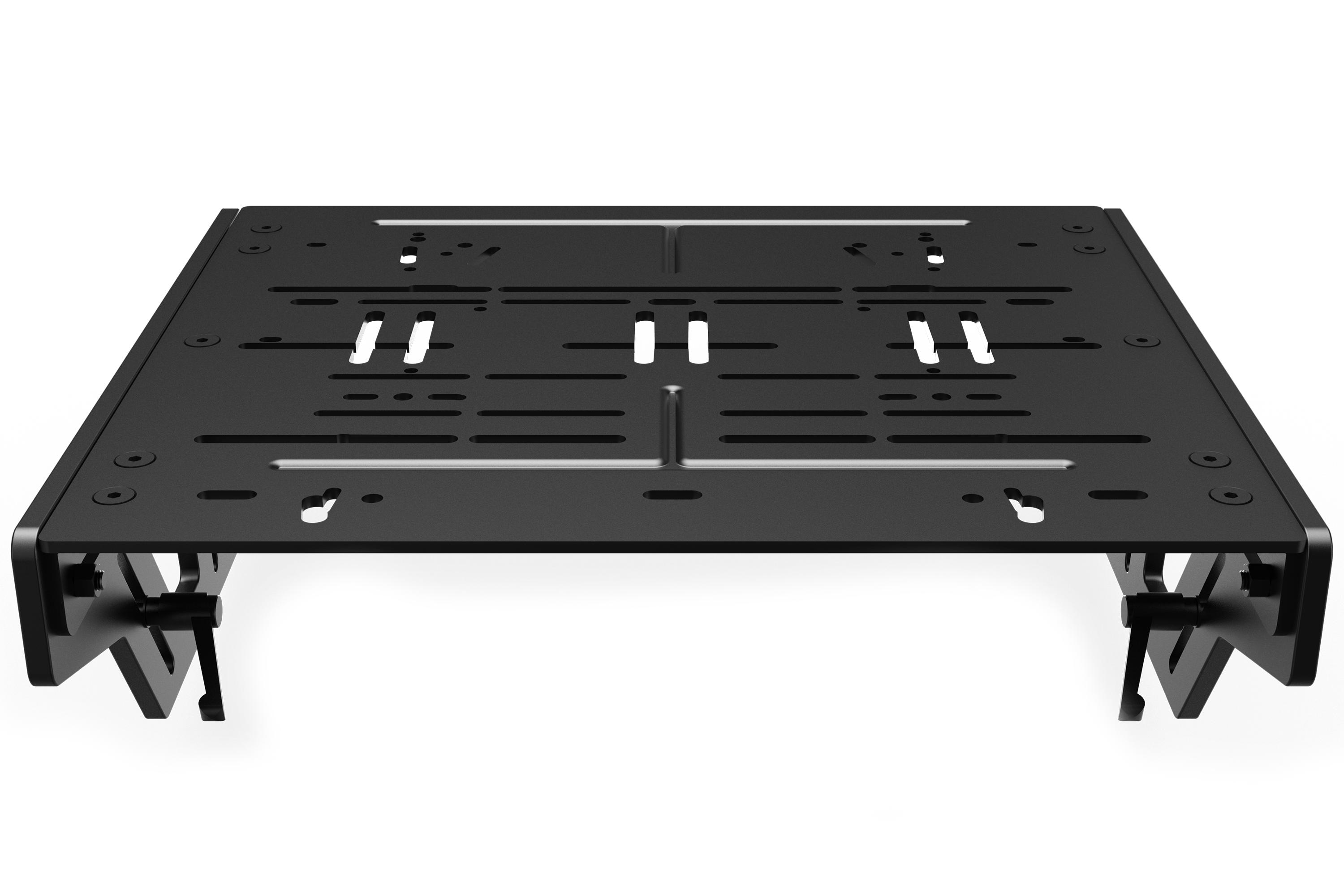 Universal TR-One Pedal Mounting System including Pre-Drilled Pedal Plate