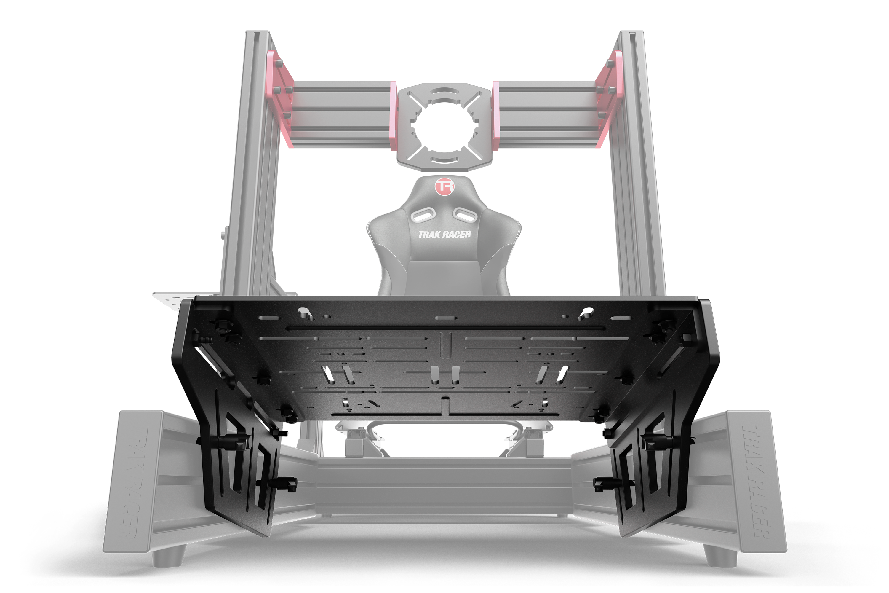 Universal TR-One Pedal Mounting System including Pre-Drilled Pedal Plate