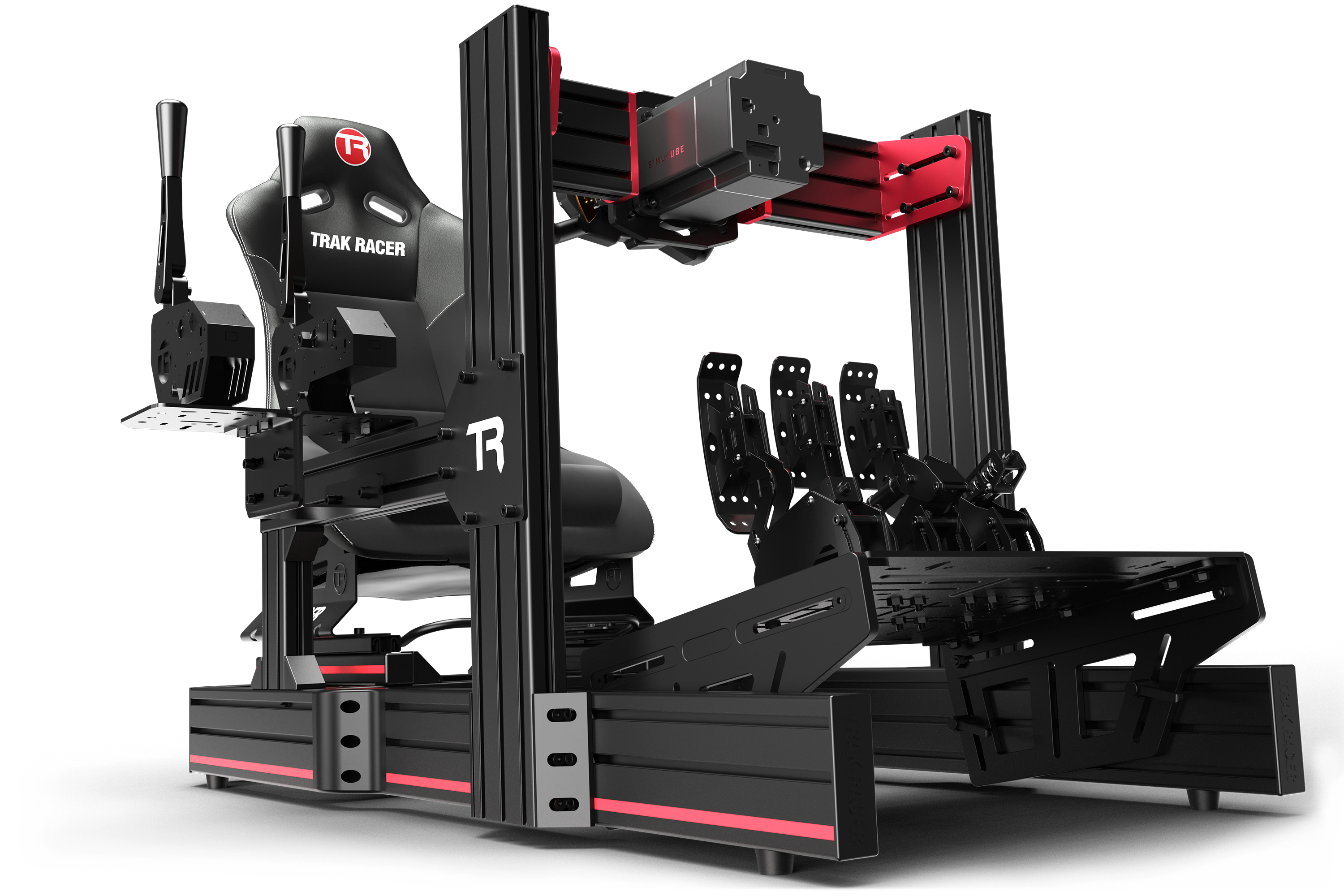 Universal TR-One Pedal Mounting System including Pre-Drilled Pedal Plate