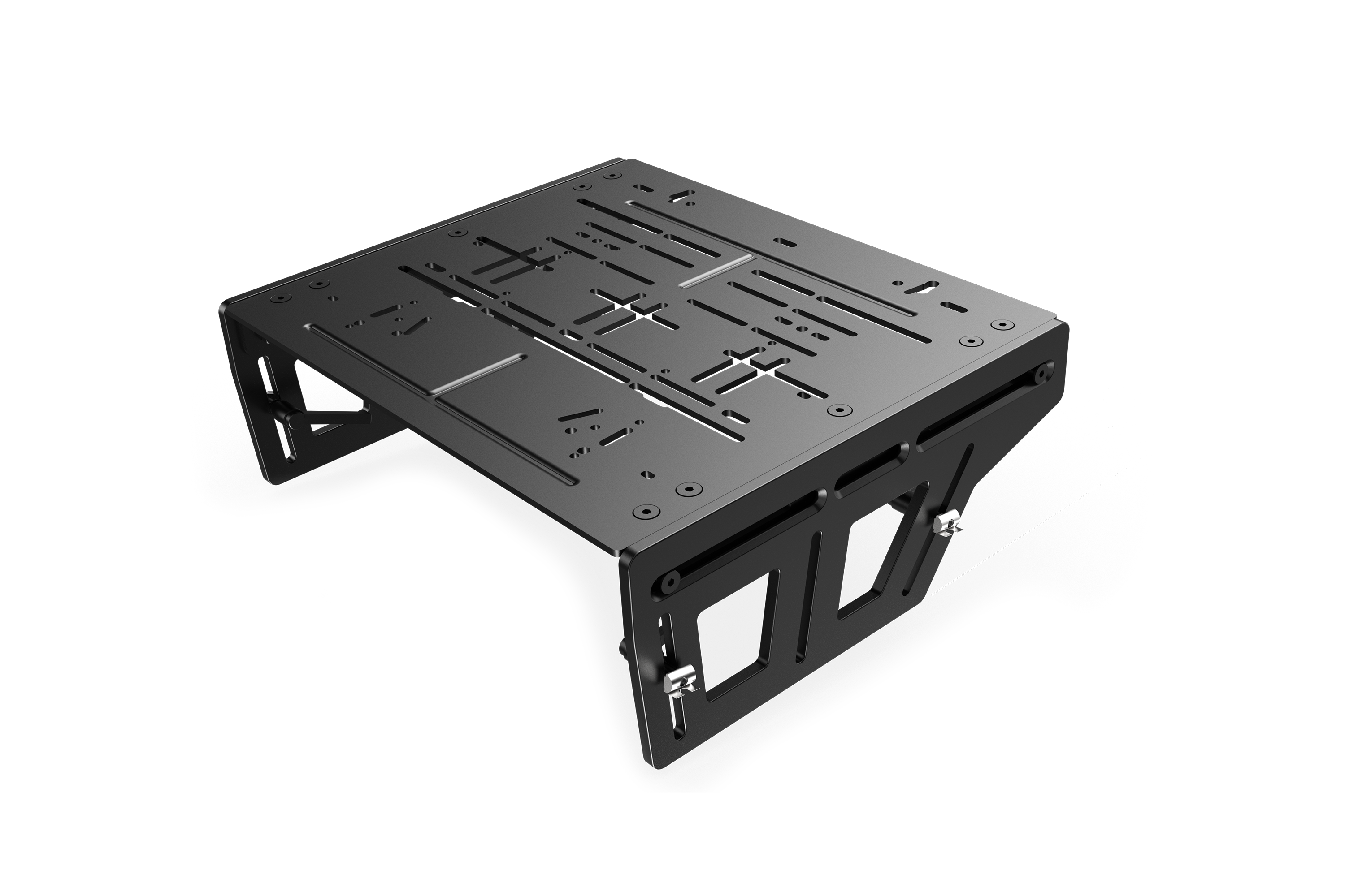 Universal TR-One Pedal Mounting System including Pre-Drilled Pedal Plate