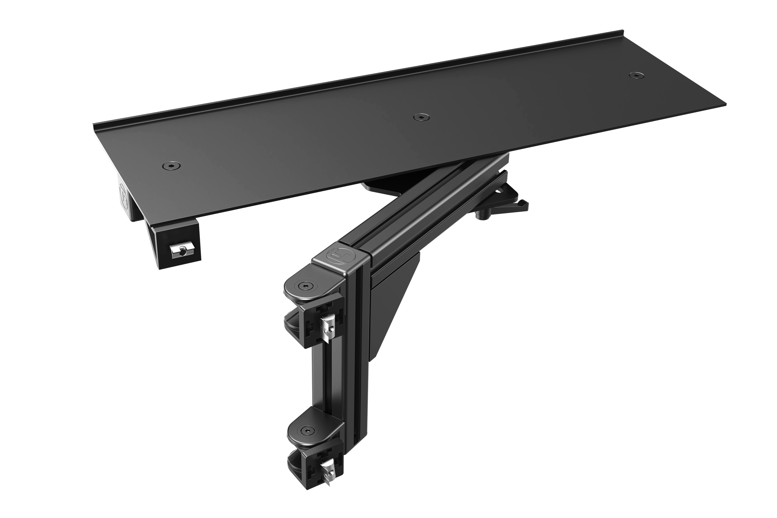 TR8020 620mm Table Top/Desk with Swivel Mount - Black