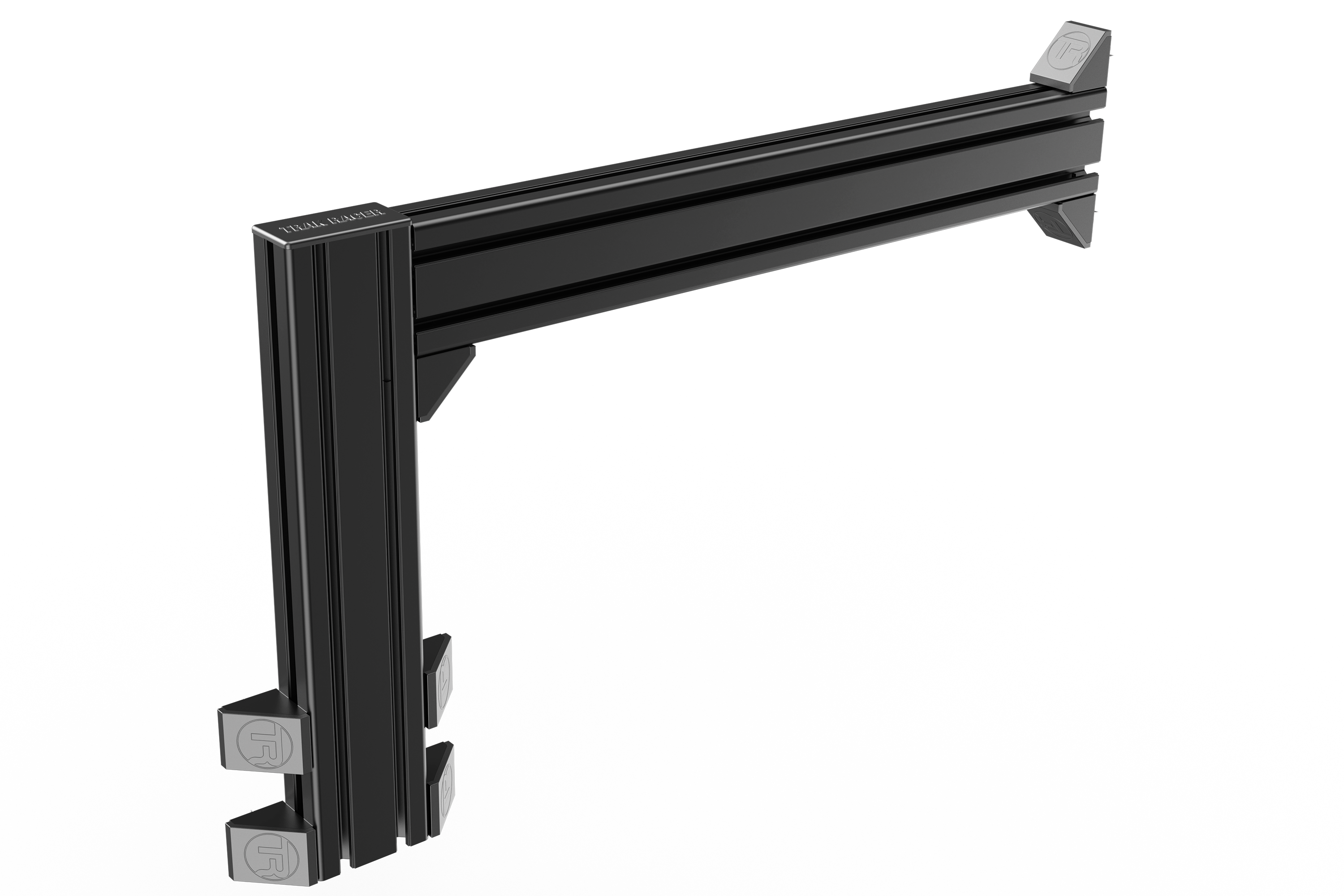 Flight Sim Control Mounts with 1 Side Support for all Aluminum Cockpits