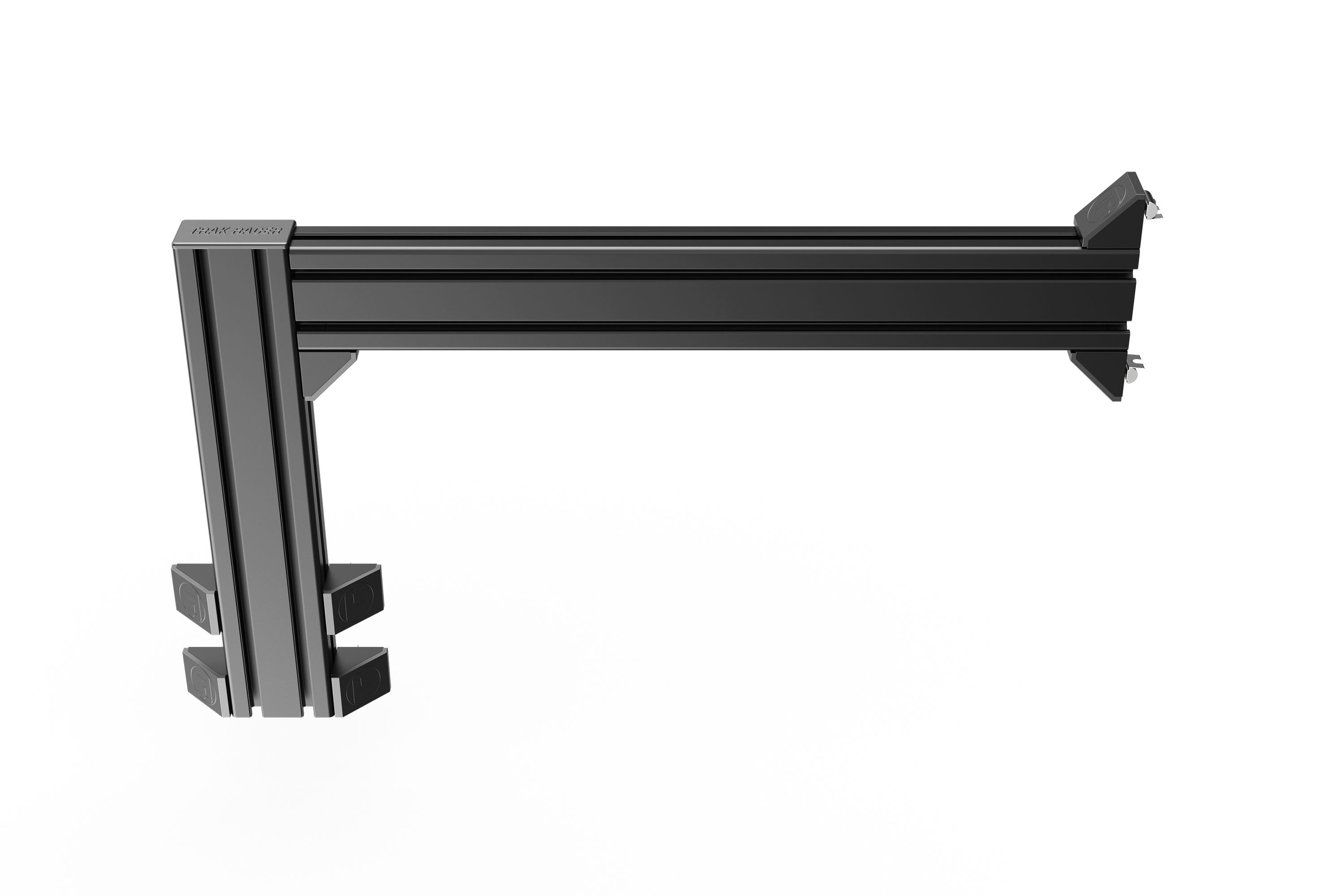 Flight Sim Control Mounts with 2 Side Supports for all Aluminum Cockpits