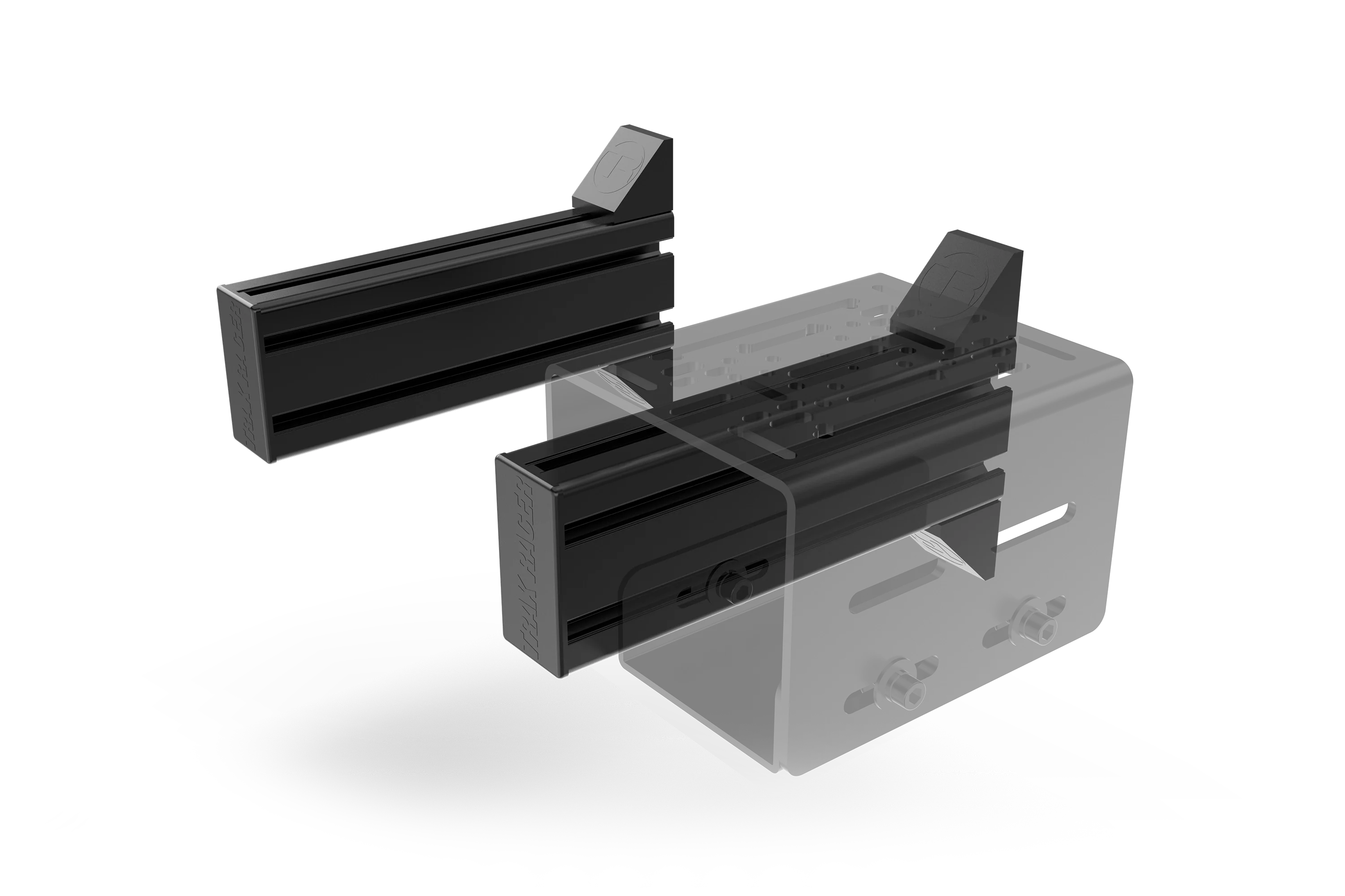 Set of 2 Universal Side Supports – 240mm (80×40mm) for Sim Racing & Flight Sim Rigs