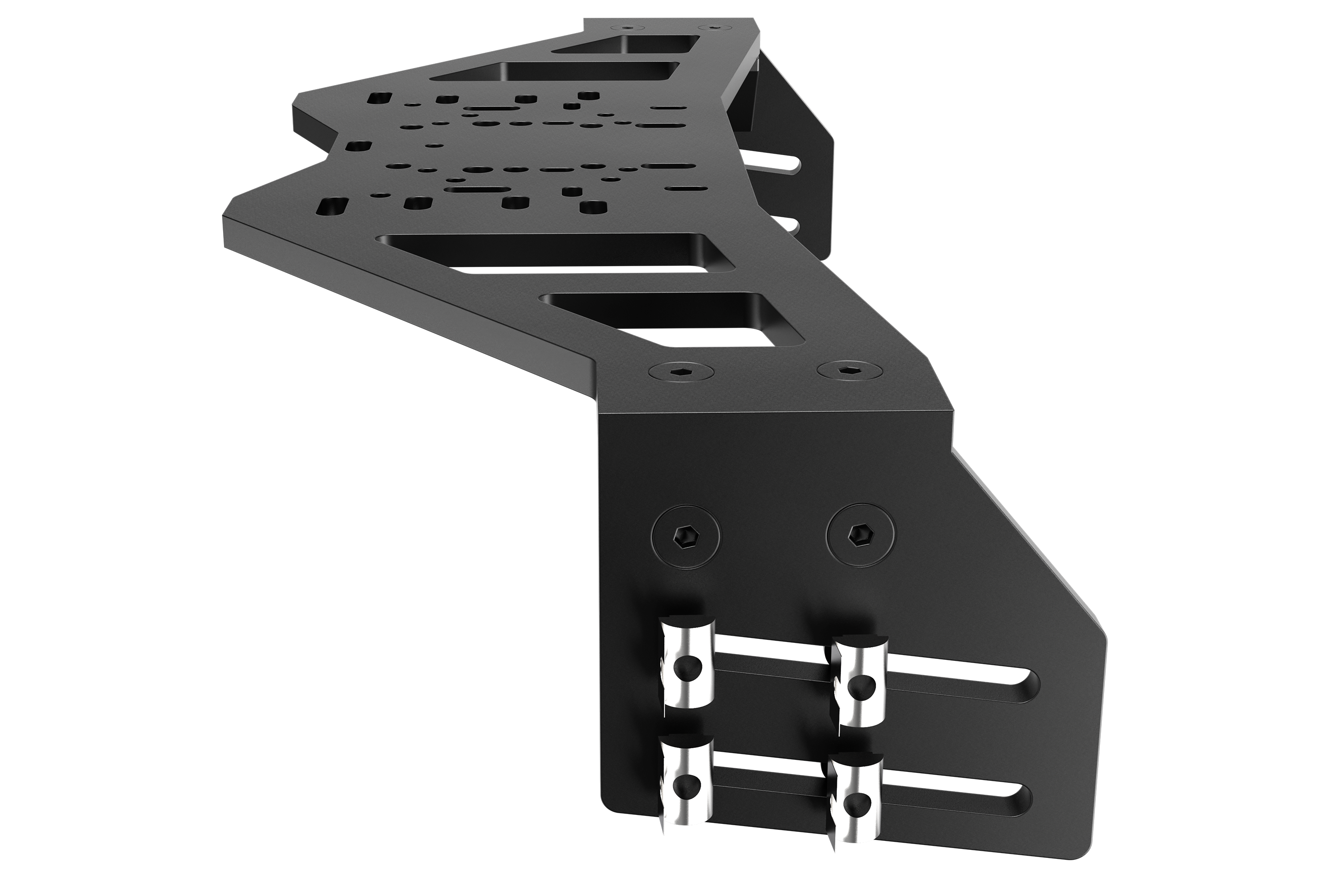 Universal Wheel Plate Deck with Full Slide and Angle Adjustment