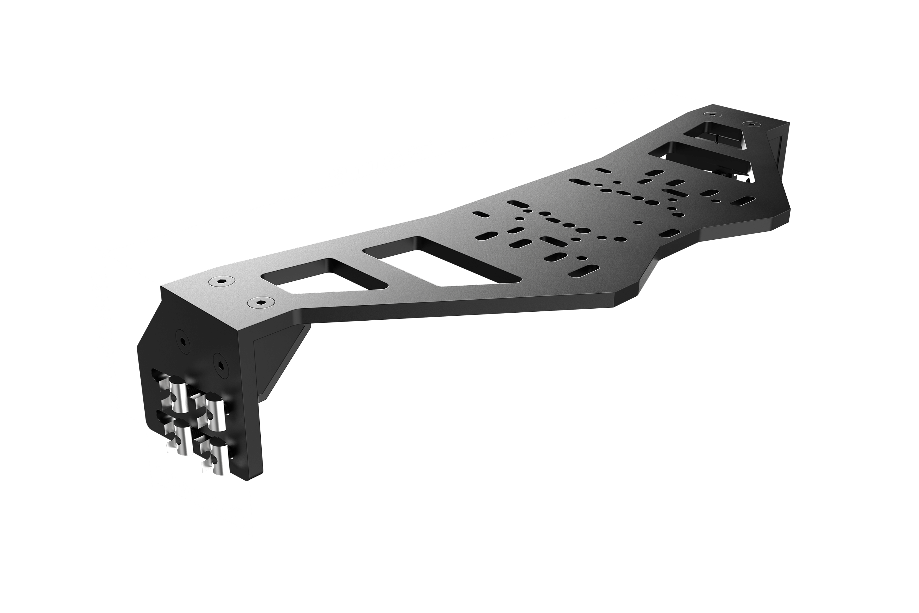 Universal Wheel Plate Deck with Full Slide and Angle Adjustment