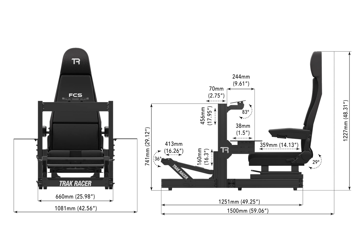 TR80S Flight with Flight Seat