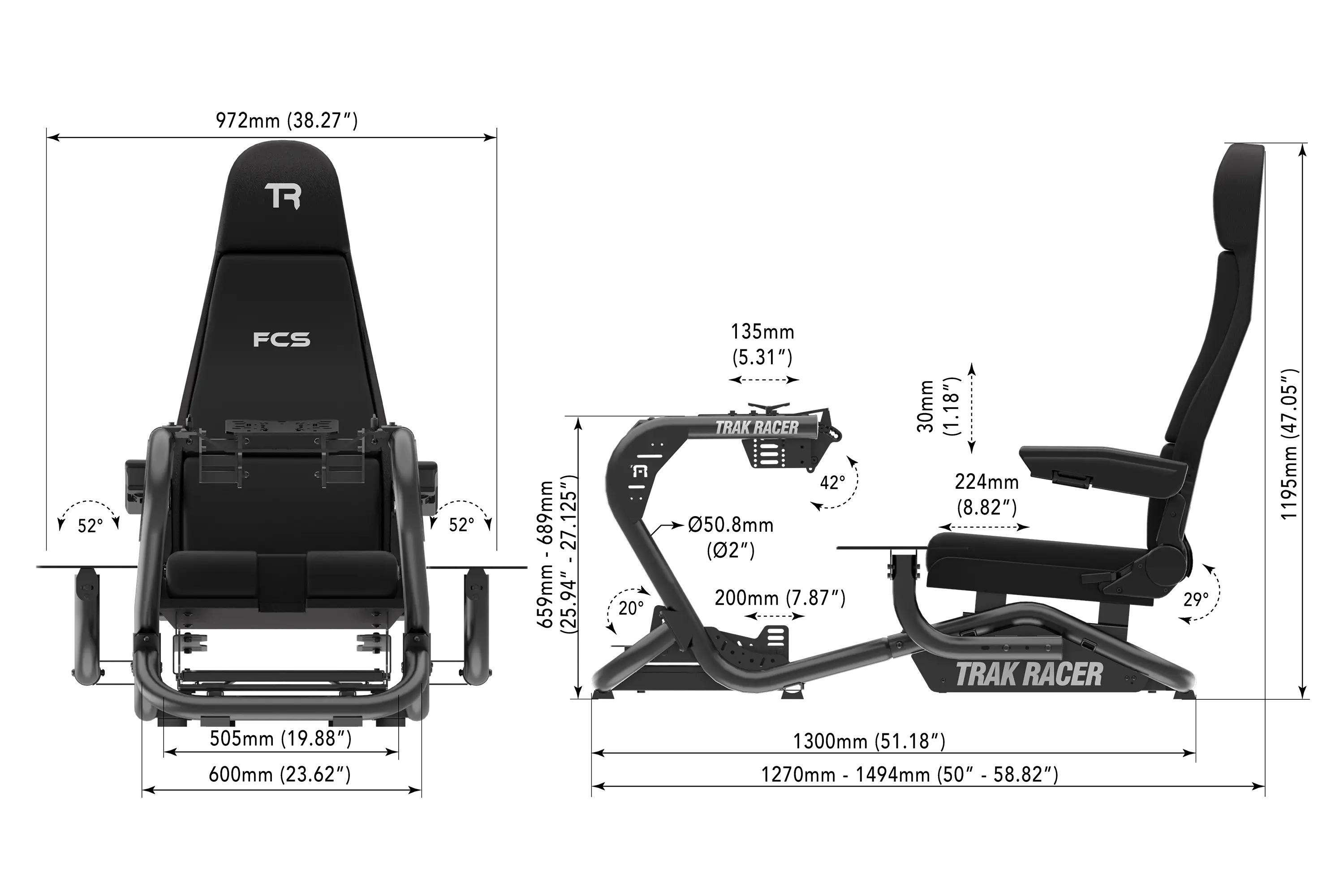 TR8 Pro Flight with Flight Seat