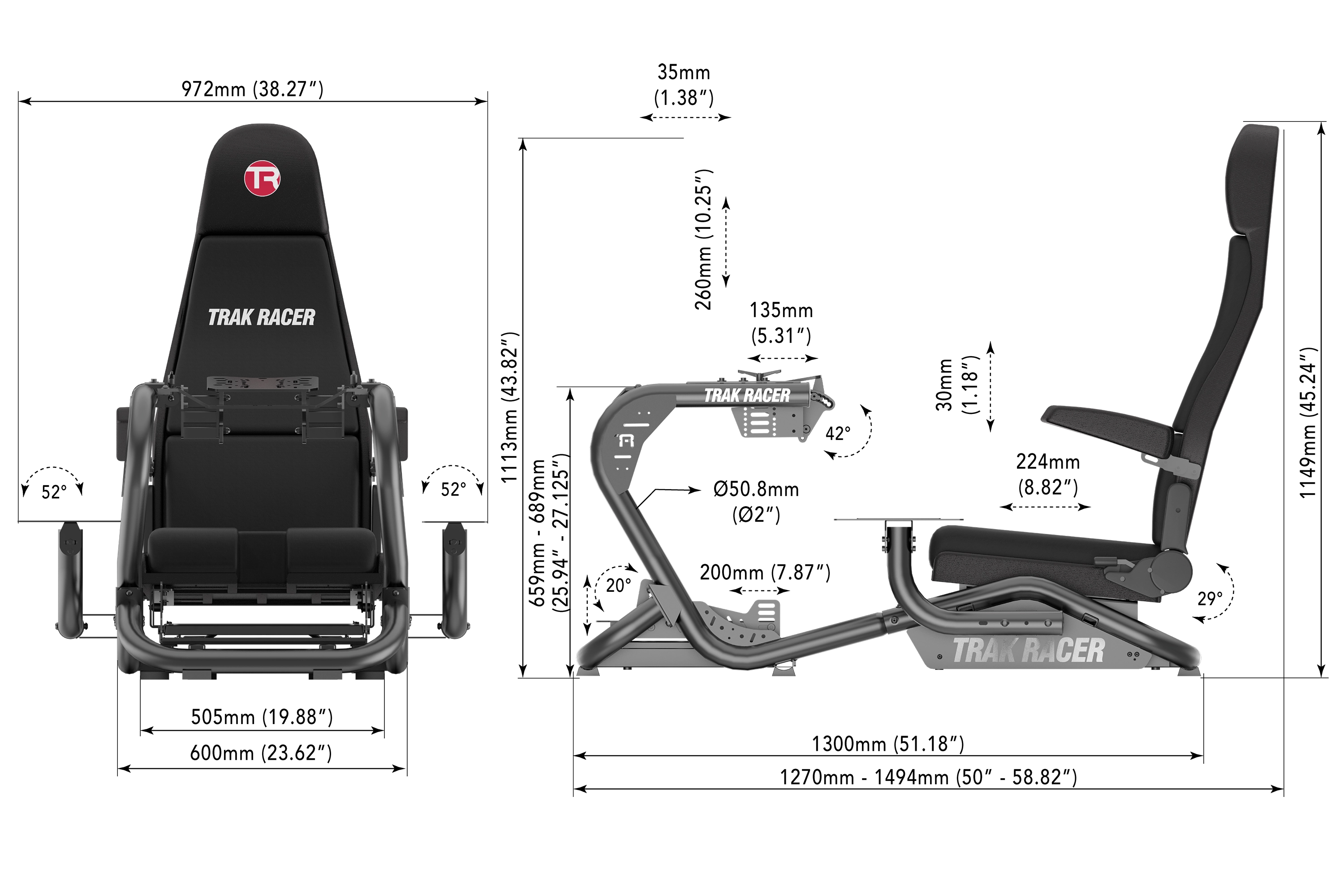 TR8 Pro Flight with Flight Seat