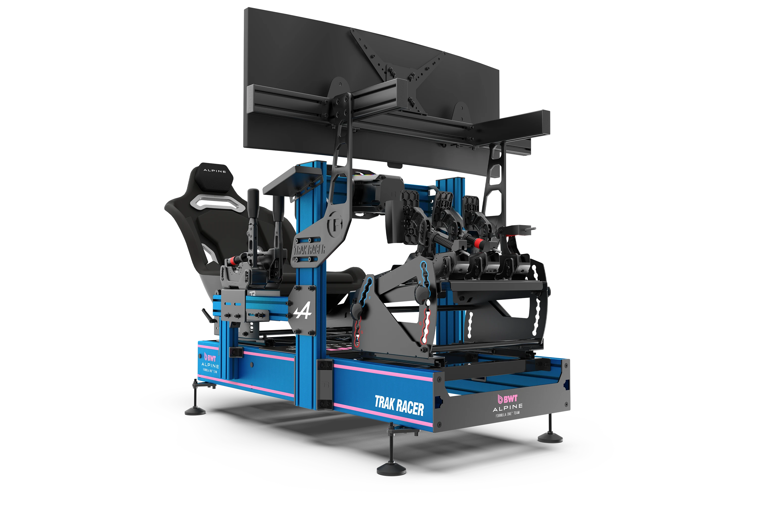 BWT Alpine Formula One™ Team TRA Hybrid Racing Simulator