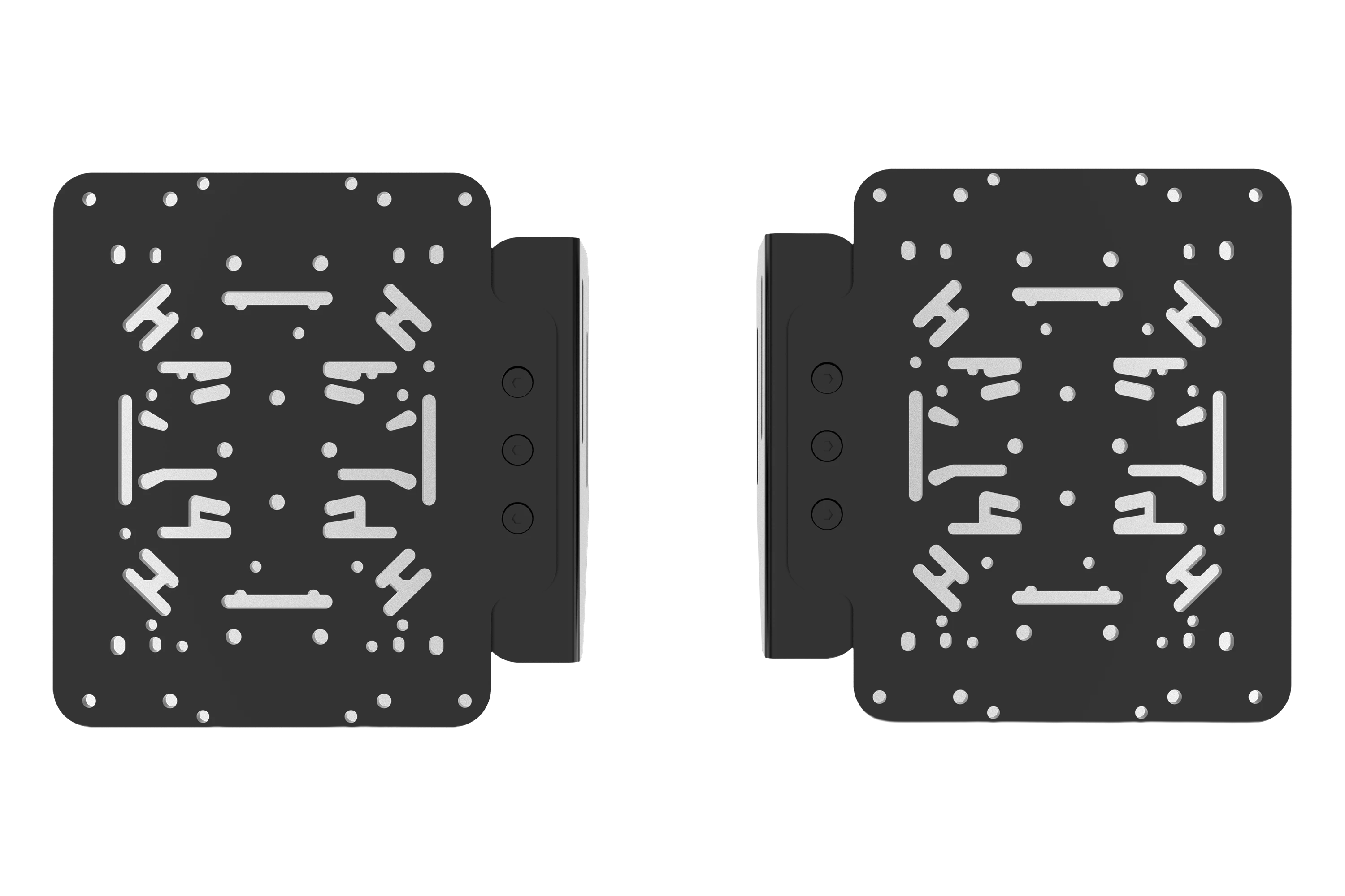 Flight Sim Left Right Mounts for FS3 and Extruded Rigs