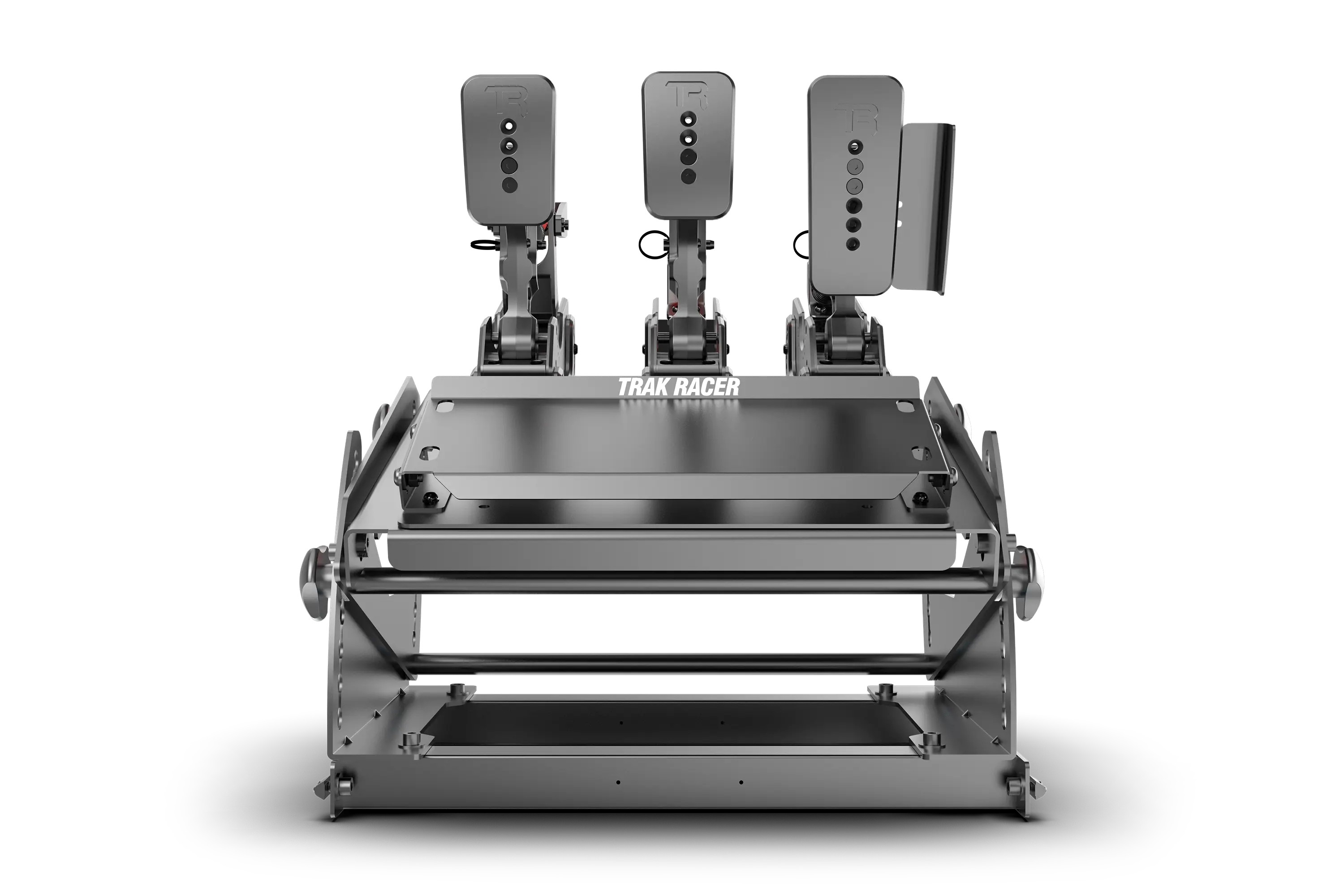 Tool-Free Formula & GT Hybrid Pedal Mount System for Extruded Aluminium Cockpits