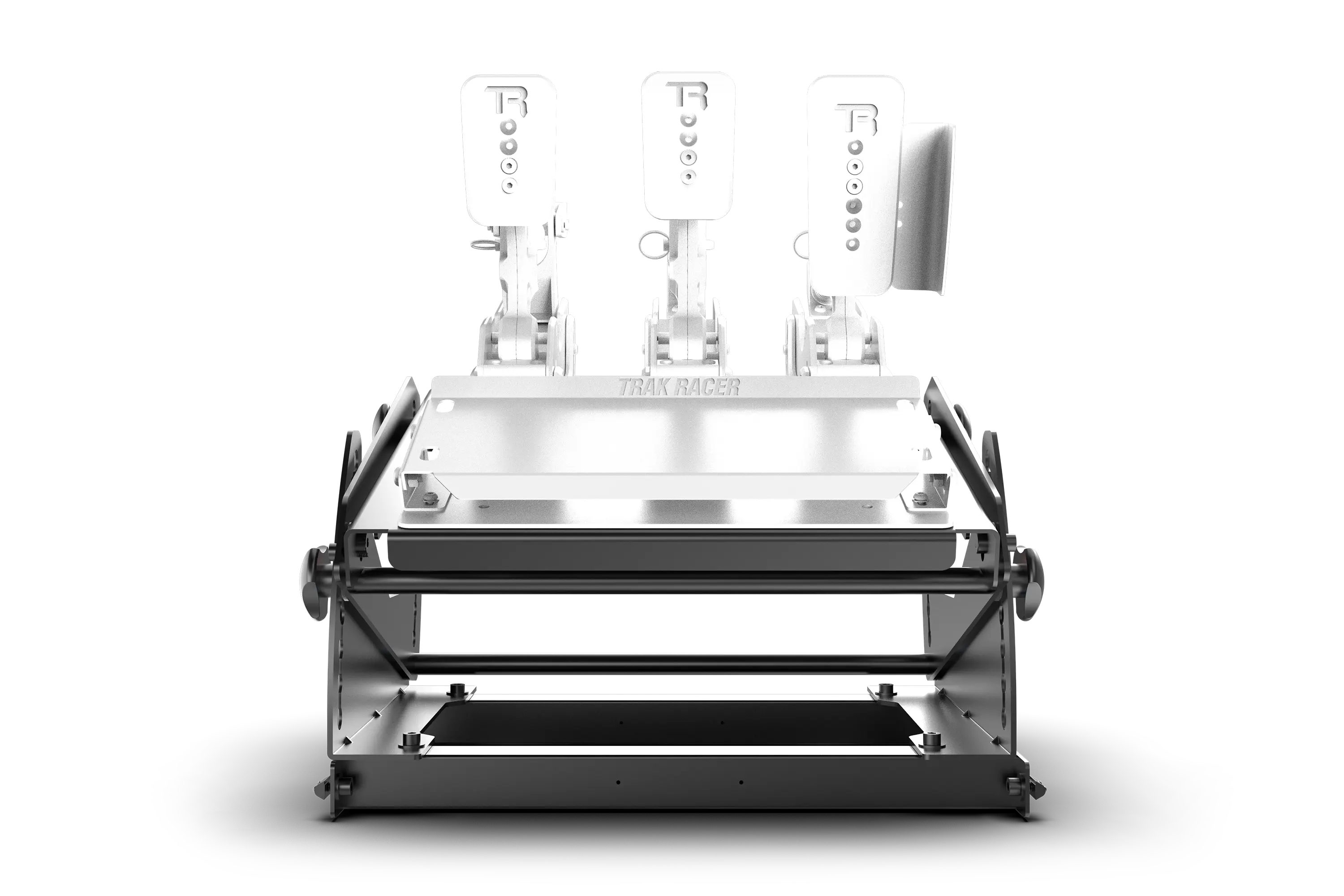 Tool-Free Formula & GT Hybrid Pedal Mount System for Extruded Aluminium Cockpits