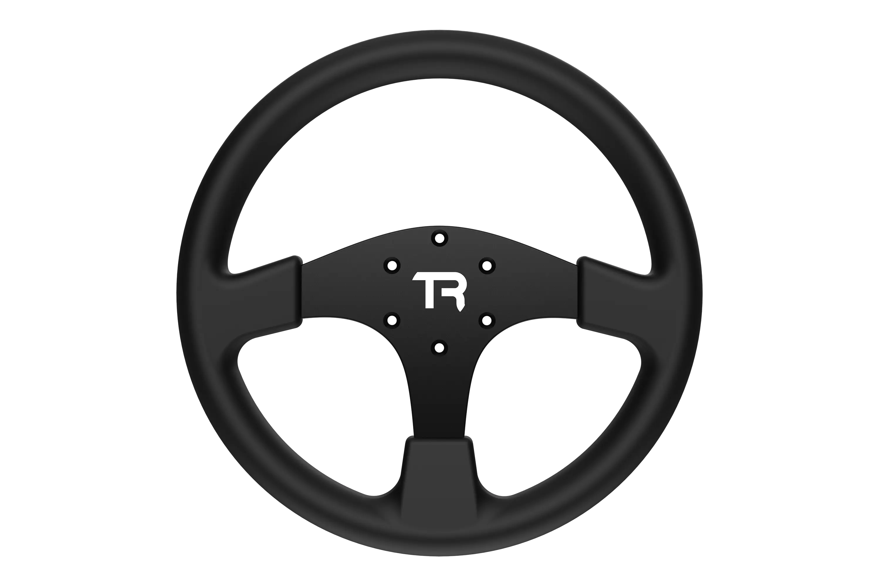 330mm/13" Round Sim Racing Wheel – Aluminium with Durable Silicon Hand Grips