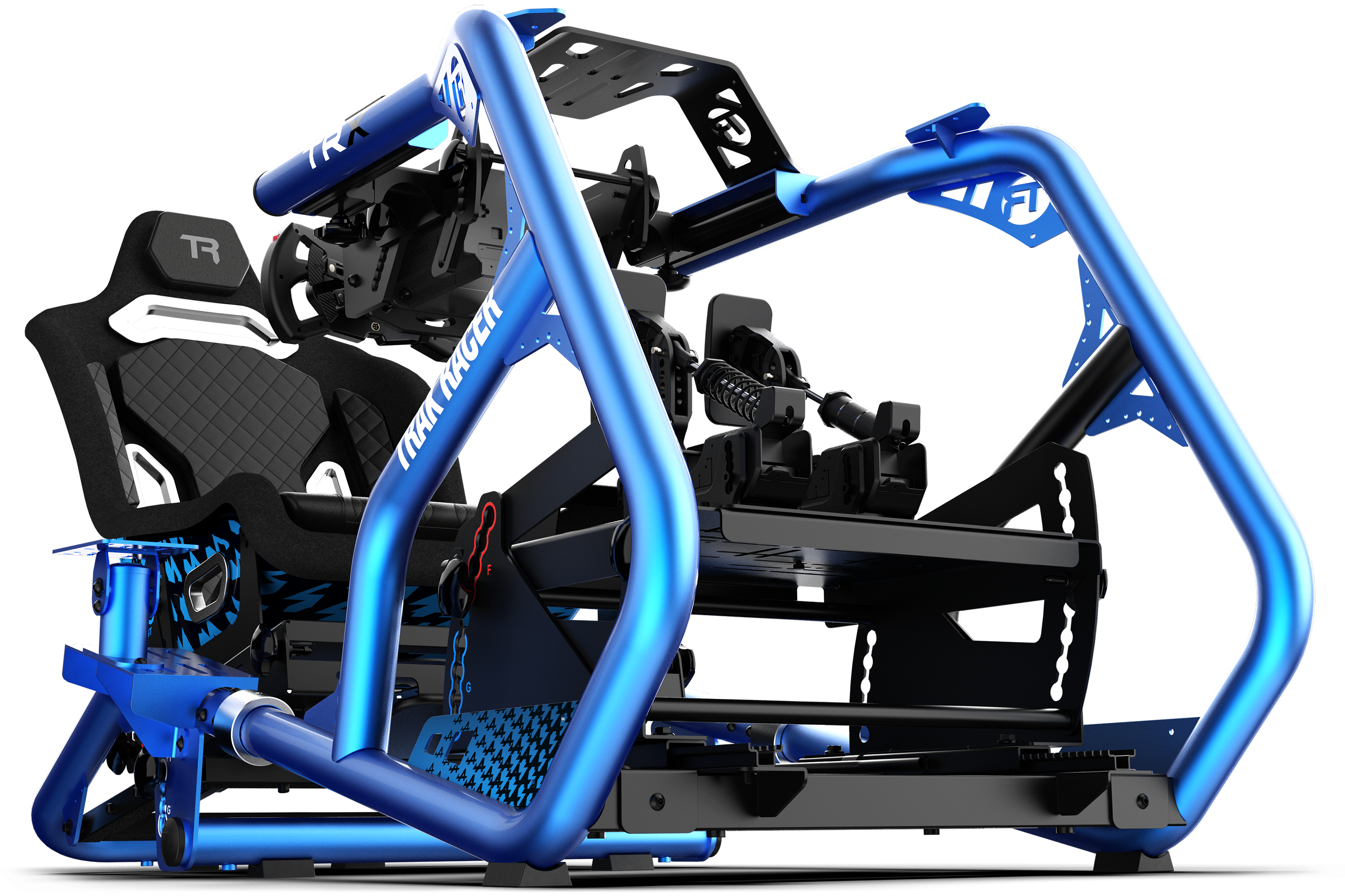 Hybrid Formula & GT Position Fiberglass Seat - Alpine Livery