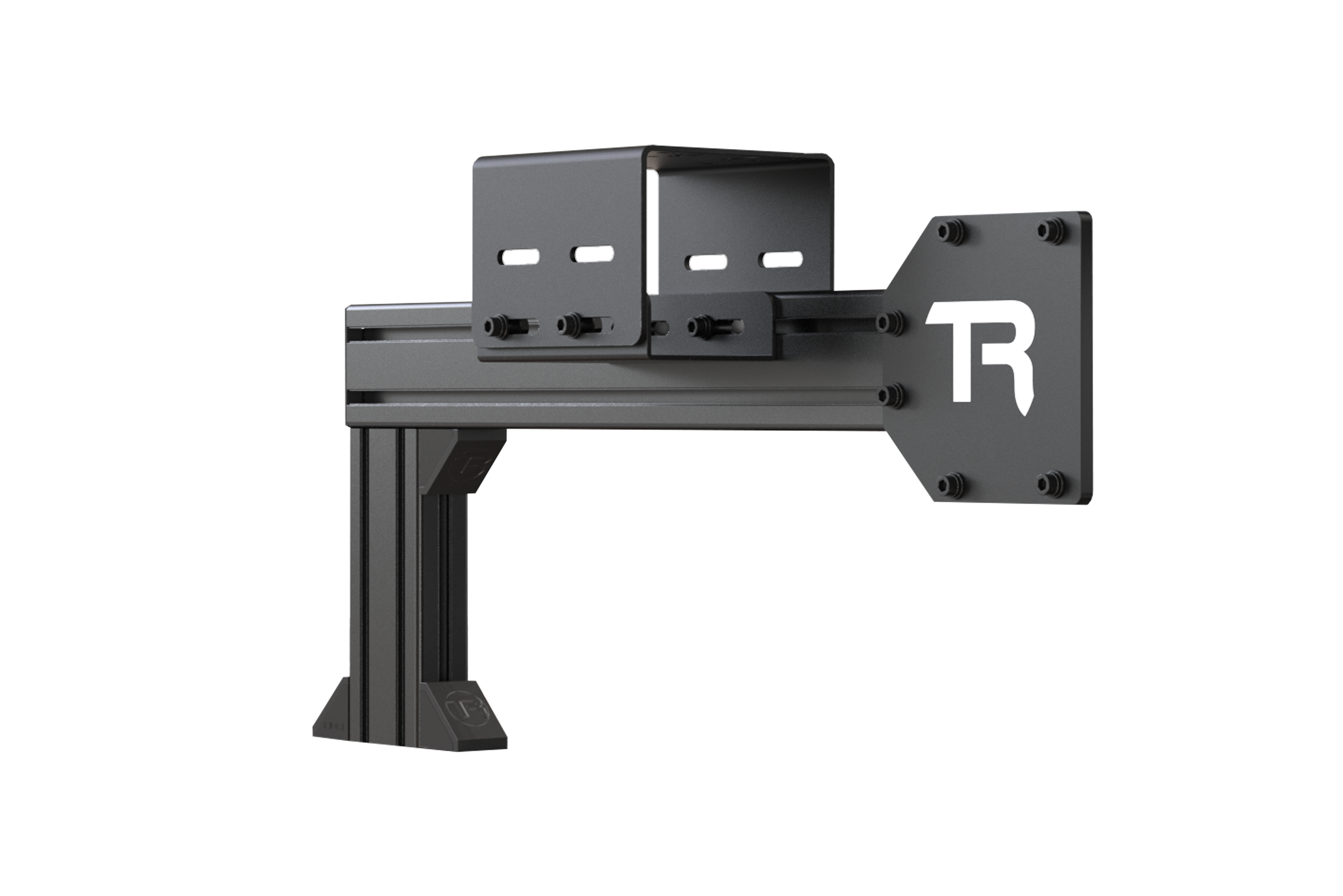 TR Gen 2 Shifter Mount and Side Chassis Support with TR Support Plate - Black