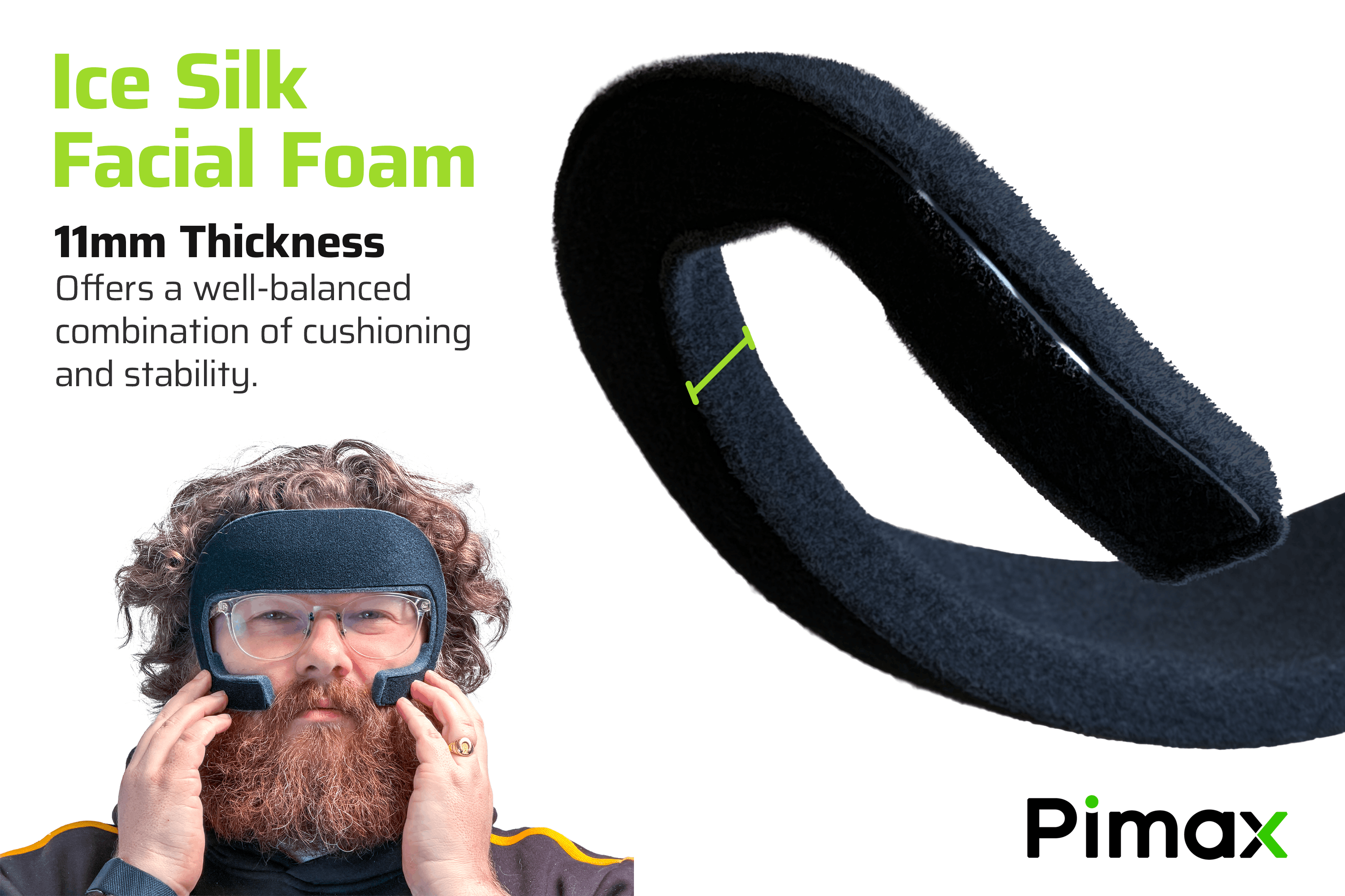 PIMAX Ice Silk Facial Foam
