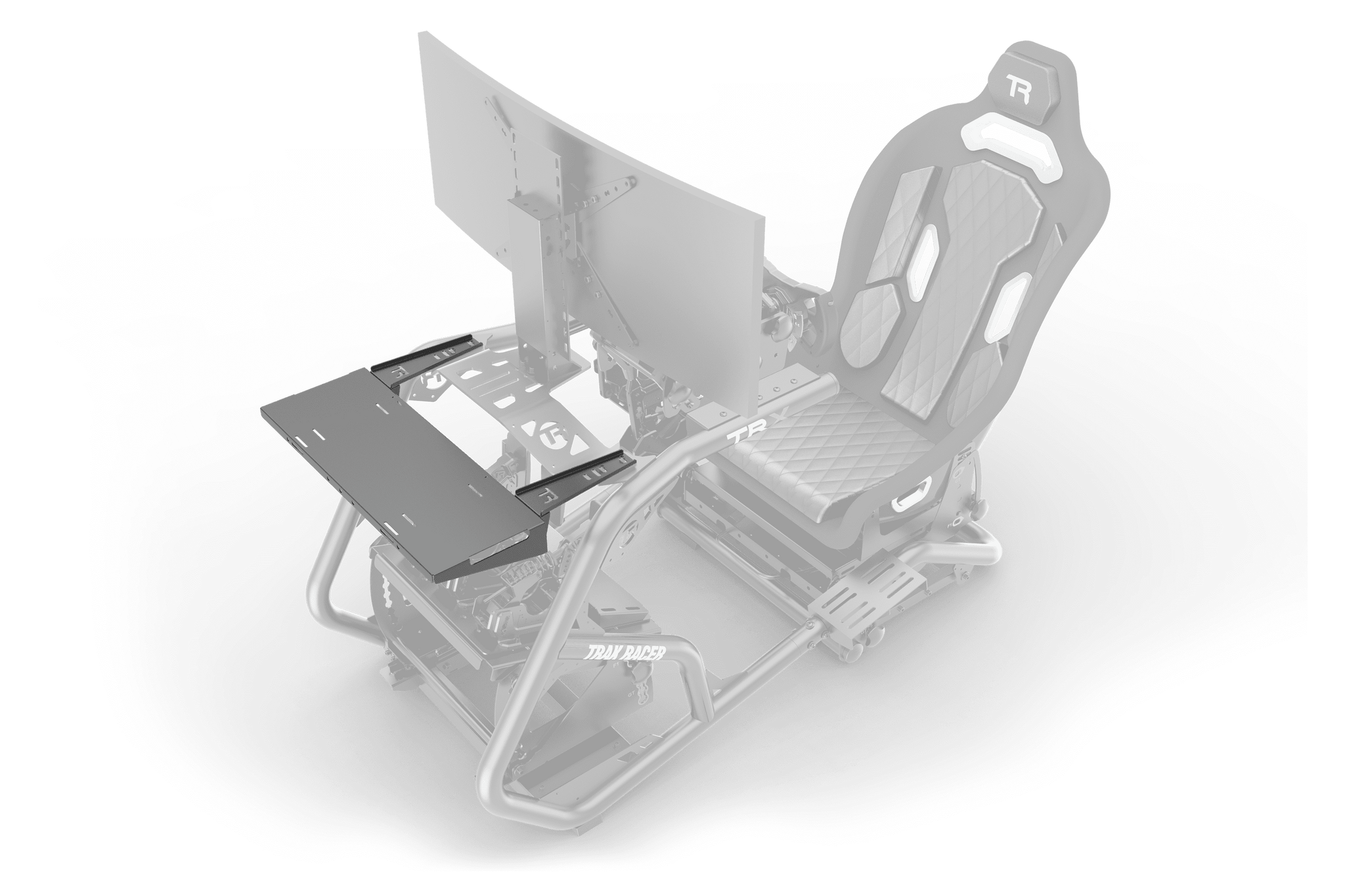 Trak Racer Computer PC Control Box Shelf for Trak Racer TR8 Pro and Al