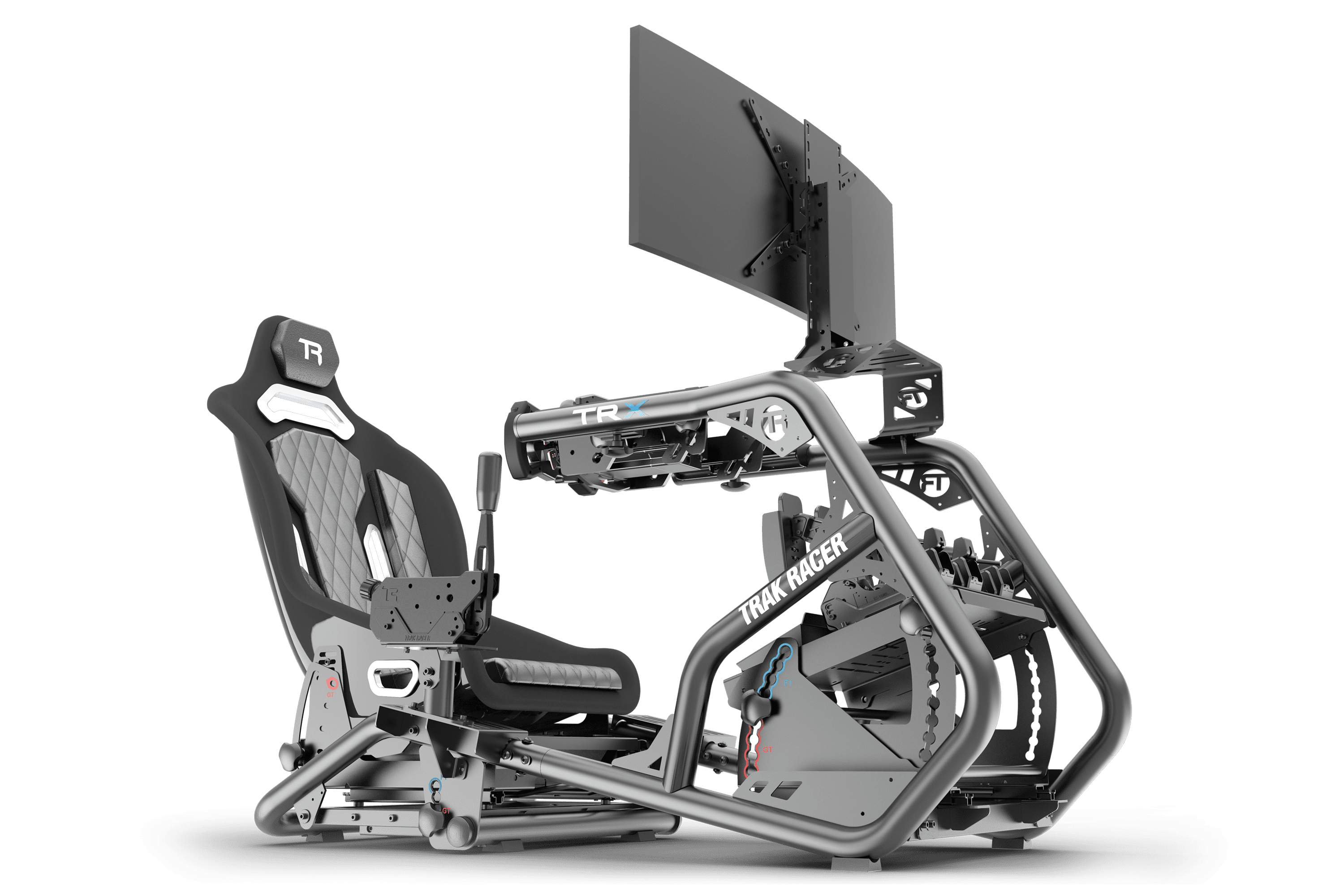 Universal Gear Shifter Mount for Alpine Racing TRX - Black