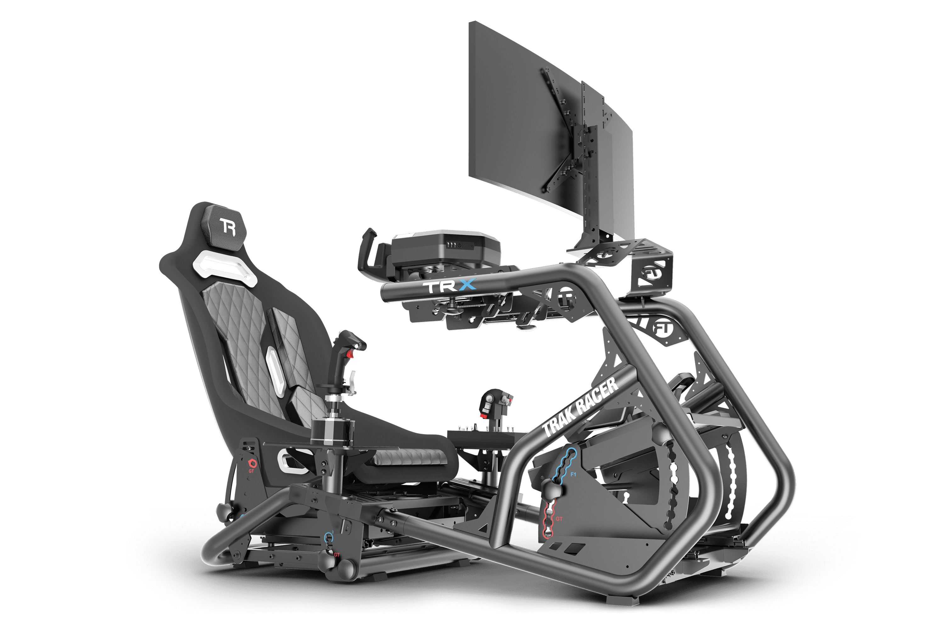 Flight Simulator Mounts - Left and Right Set for Alpine Racing TRX