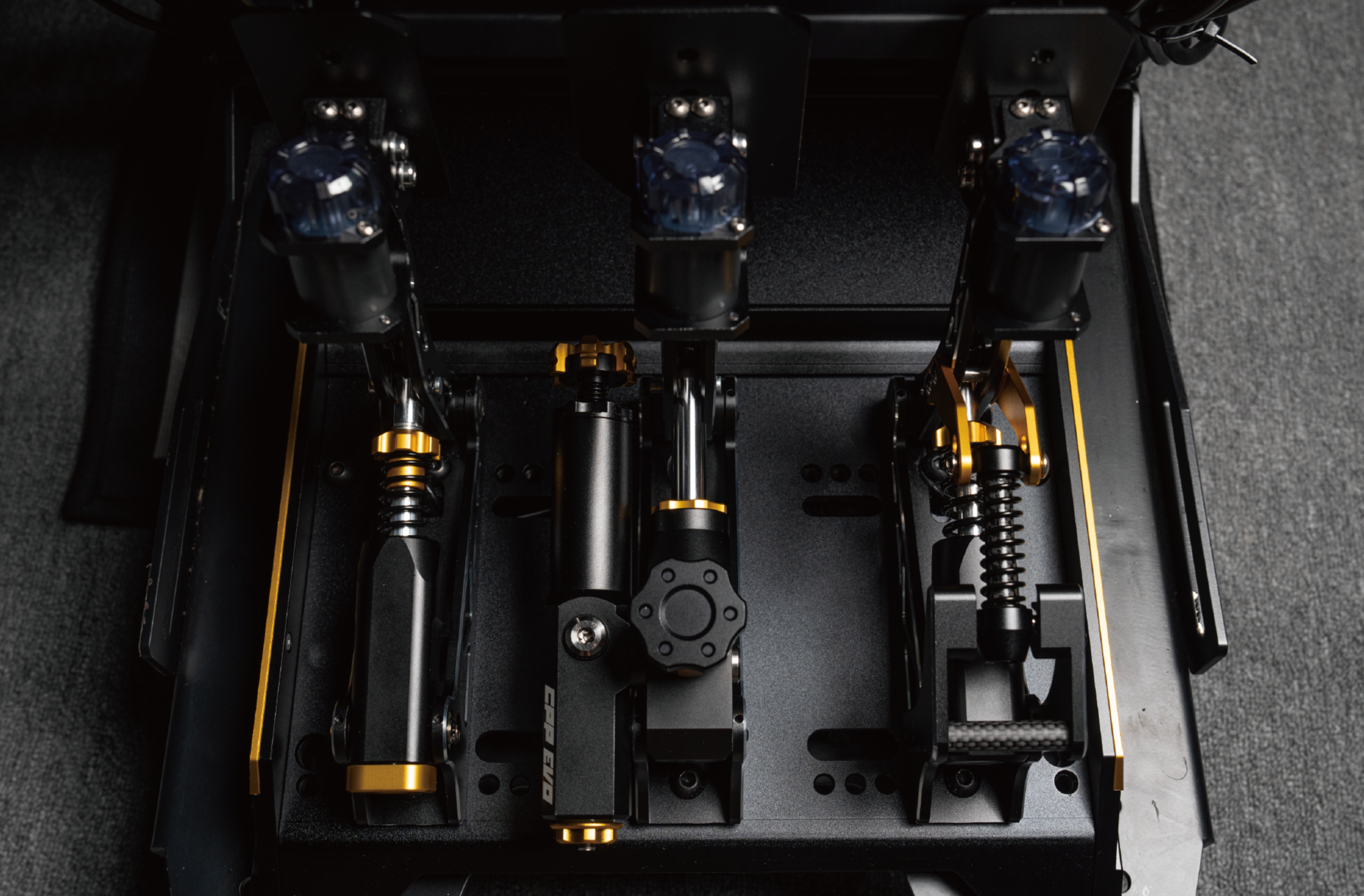 Conspit CPP-EVO 3 Pedal Set – Dual-Stage Hydraulic Sim Racing Pedals