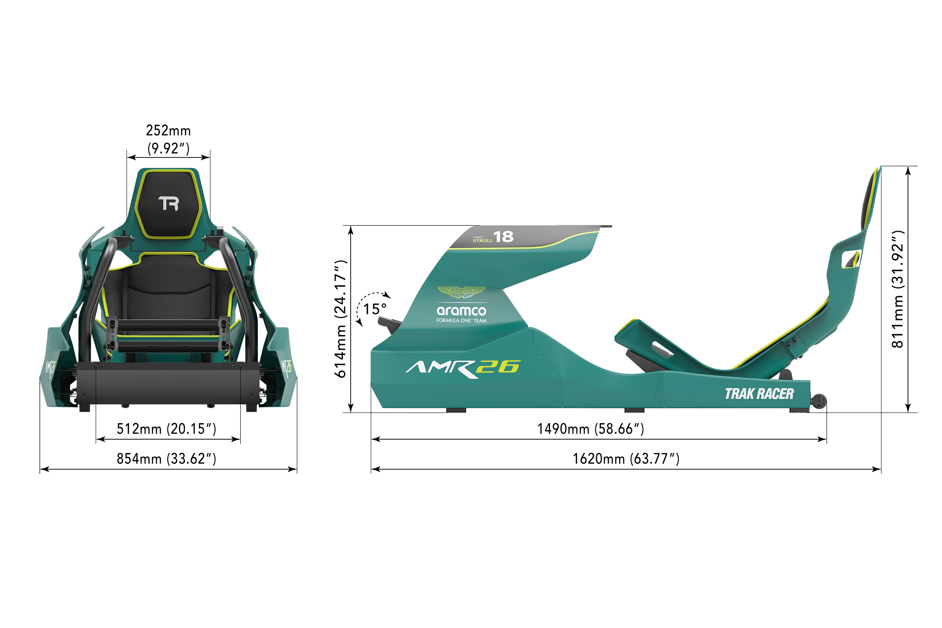 Aston Martin Aramco AMR26 Racing Simulator