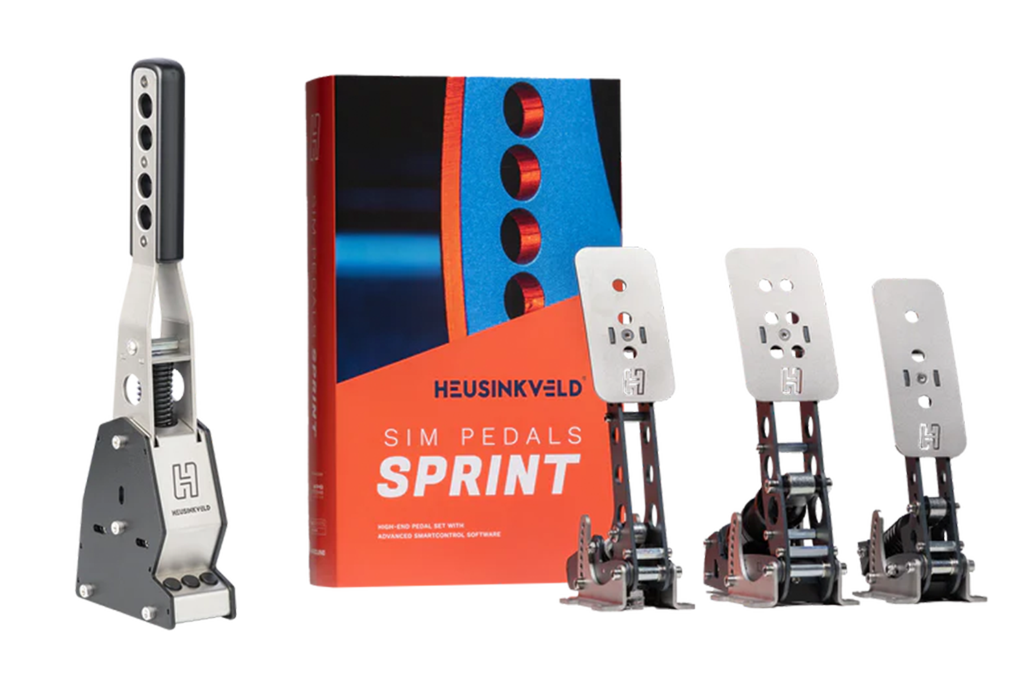 Bundle - Heusinkveld Sprint 3-Pedal Set and Heusinkveld MagShift