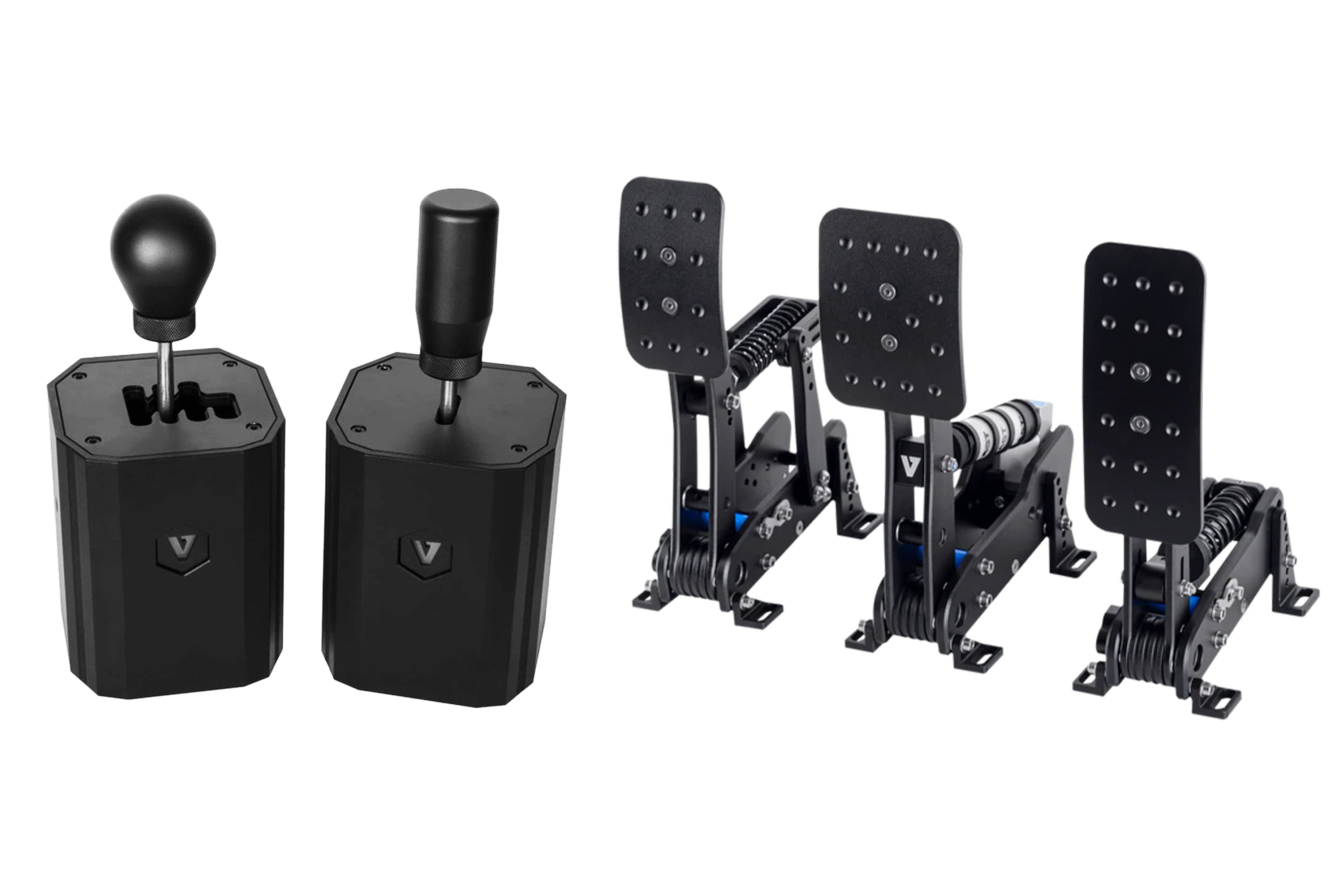 Bundle - VNM 3-Pedal Set and H-Pattern/Sequential Shifter