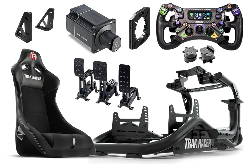 TR8 PRO WITH WHEEL, WHEELBASE AND PEDALS