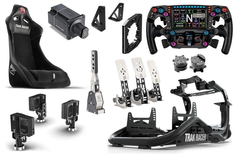 TR8 PRO WITH MOTION, WHEEL, WHEELBASE AND PEDALS