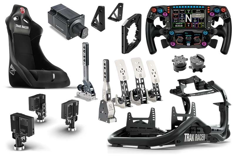 TR8 PRO WITH MOTION, WHEEL, WHEELBASE AND PEDALS