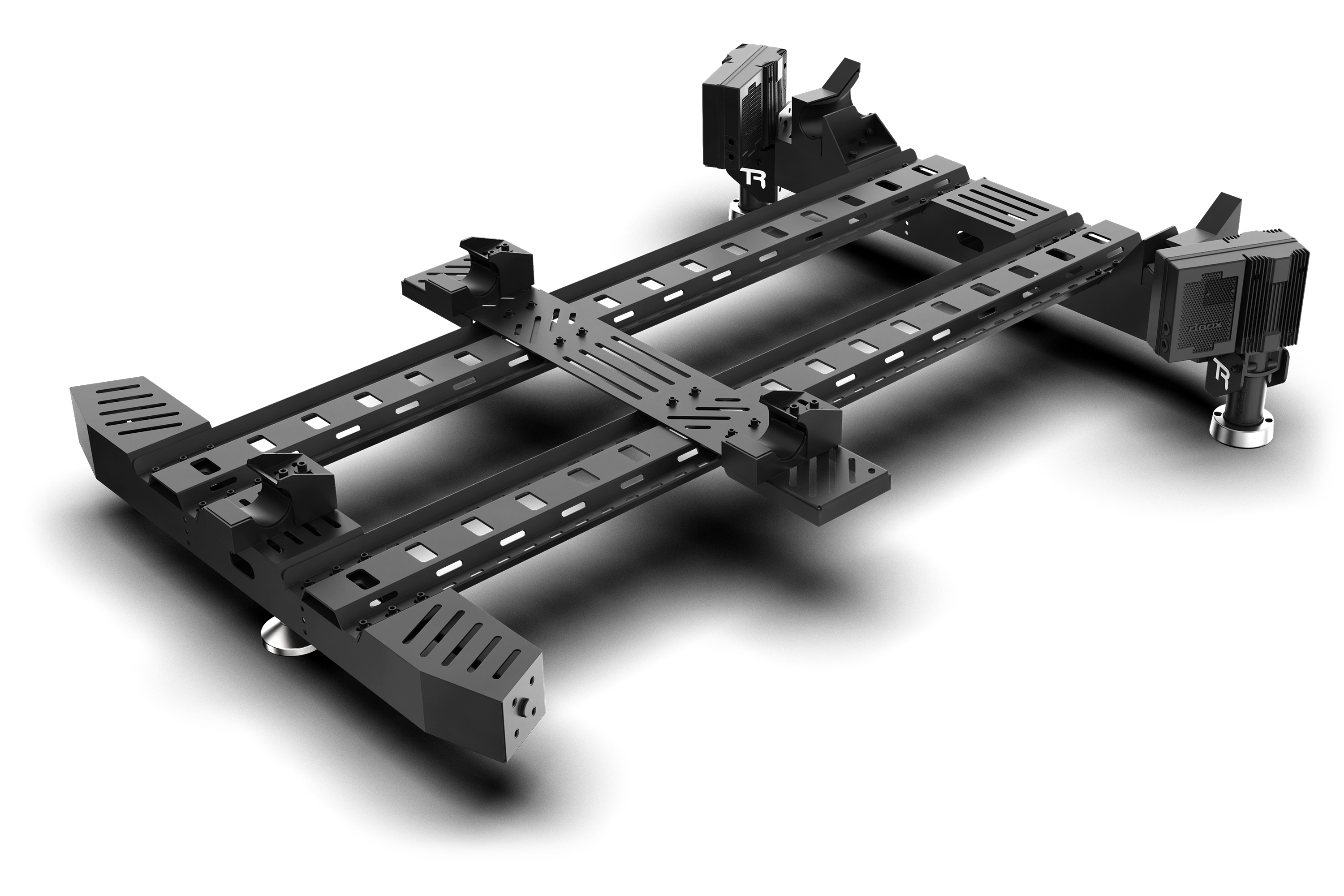 Motion System with 2 motors/actuators and Motion Sim Base