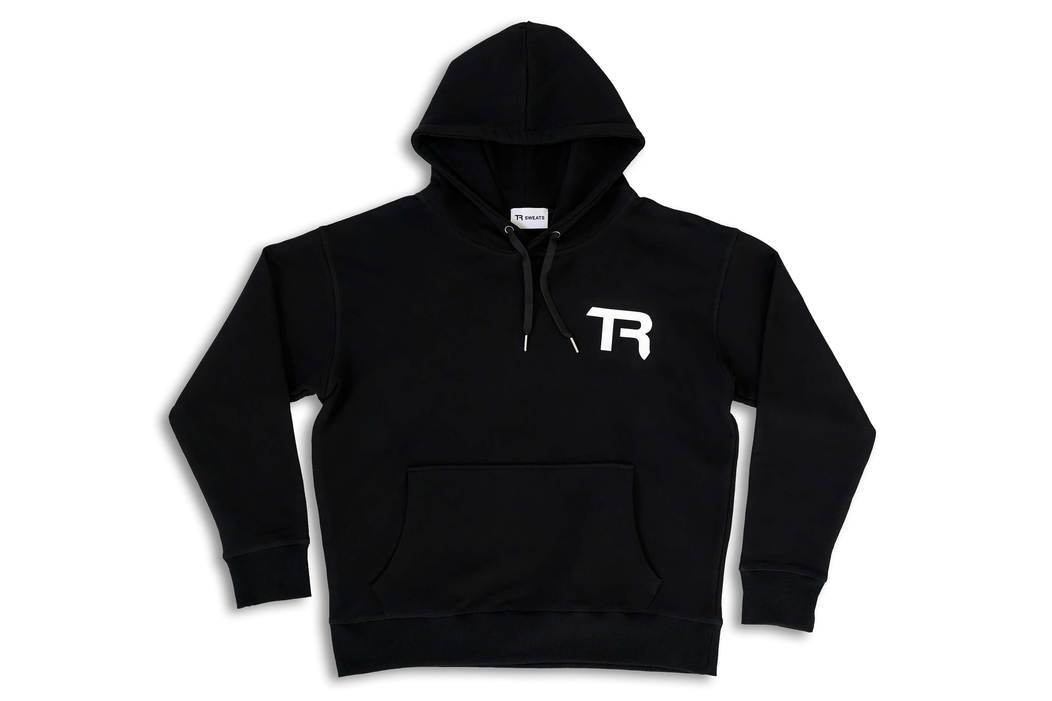 TR Monogrammed Cotton Hoodie