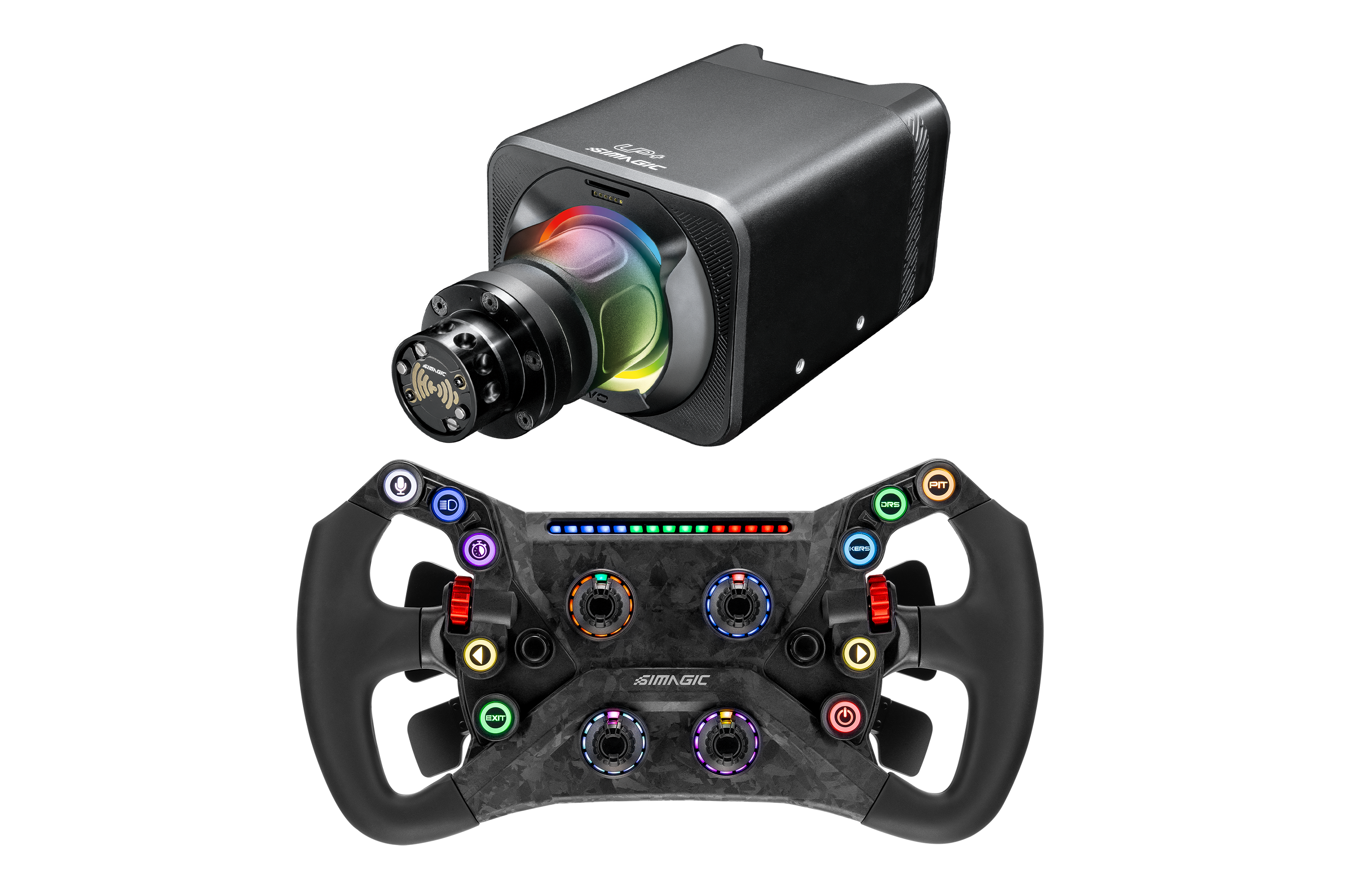 Simagic GT NEO Hub with Alpha EVO Sport 9nm Wheel Base