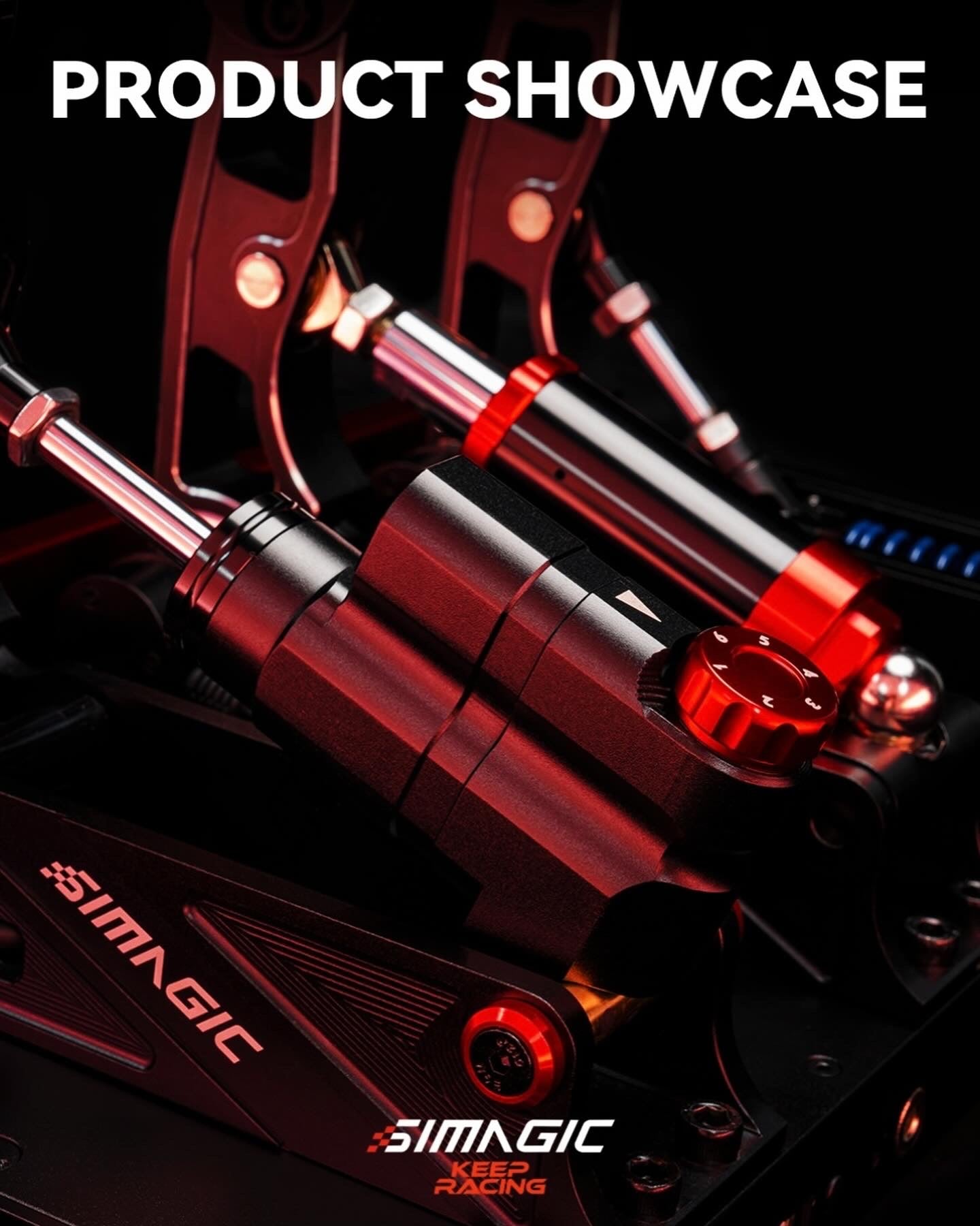 Simagic P-HTS Hydraulic Throttle System – 6-Step Adjustable Damper for P1000 / P1000i