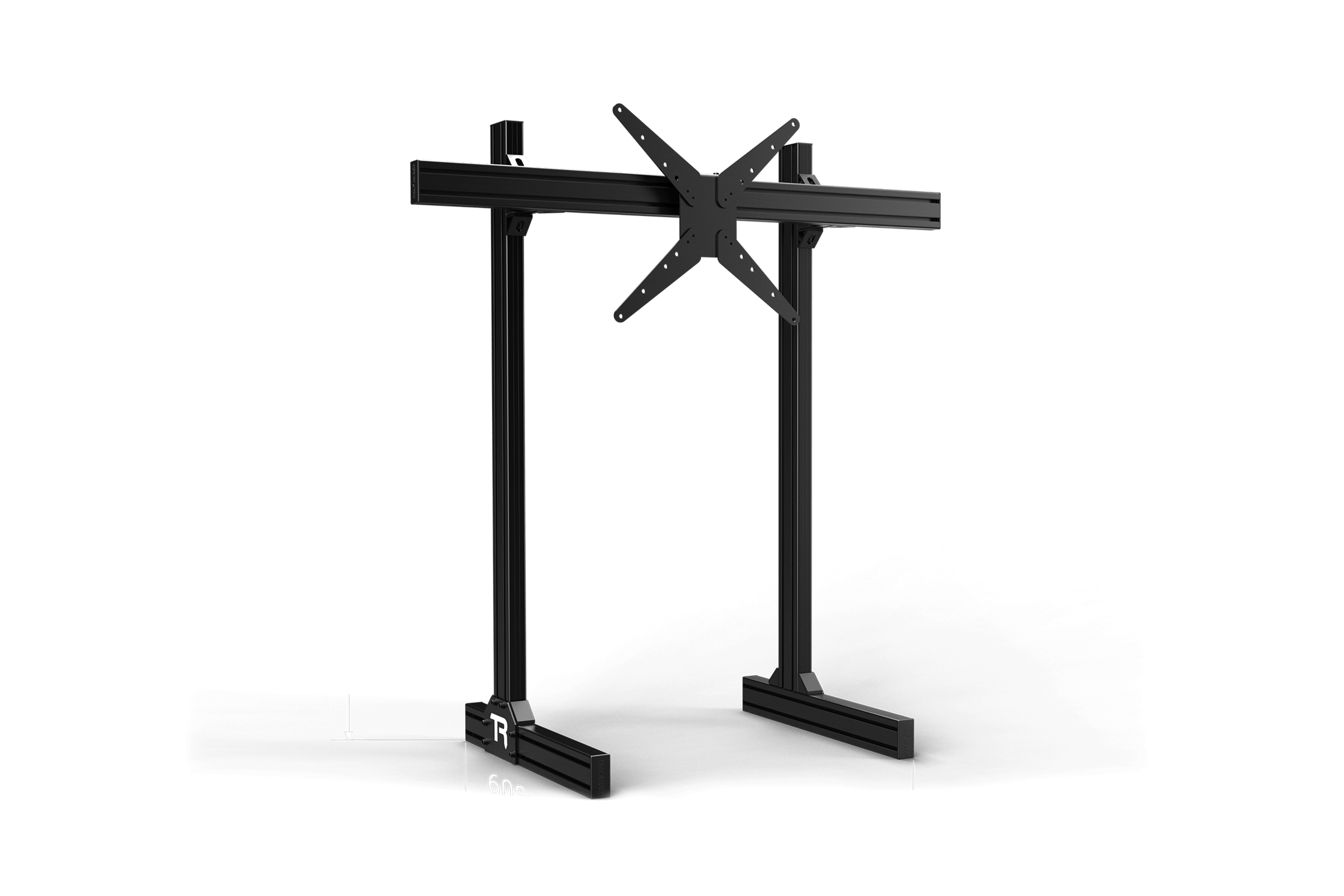 Large Freestanding Single Monitor Stand - 1200mm / 47.25" Wide