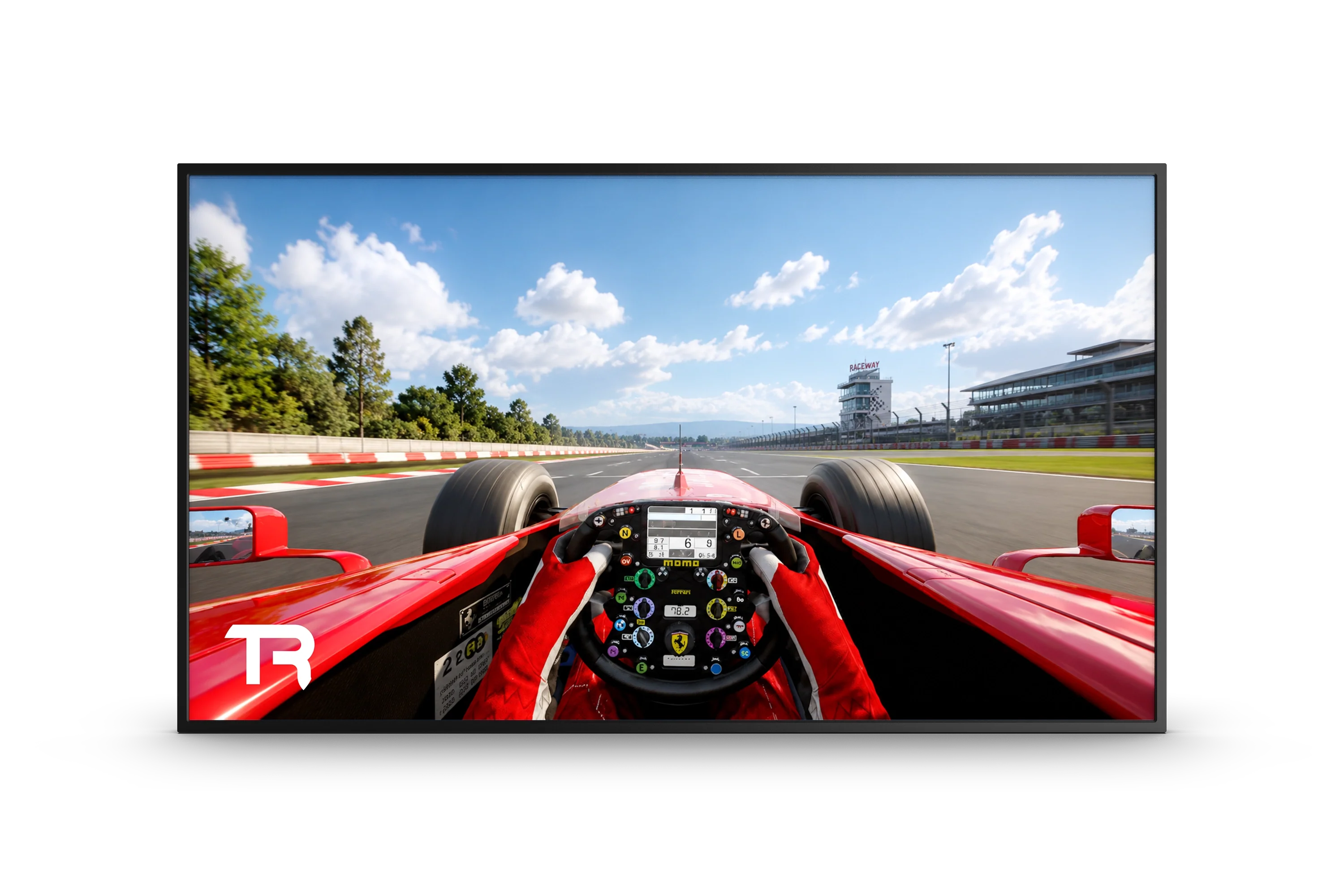 43" 4K UHD 120Hz IPS Gaming Monitor | Sim Racing & Flight Sim Display