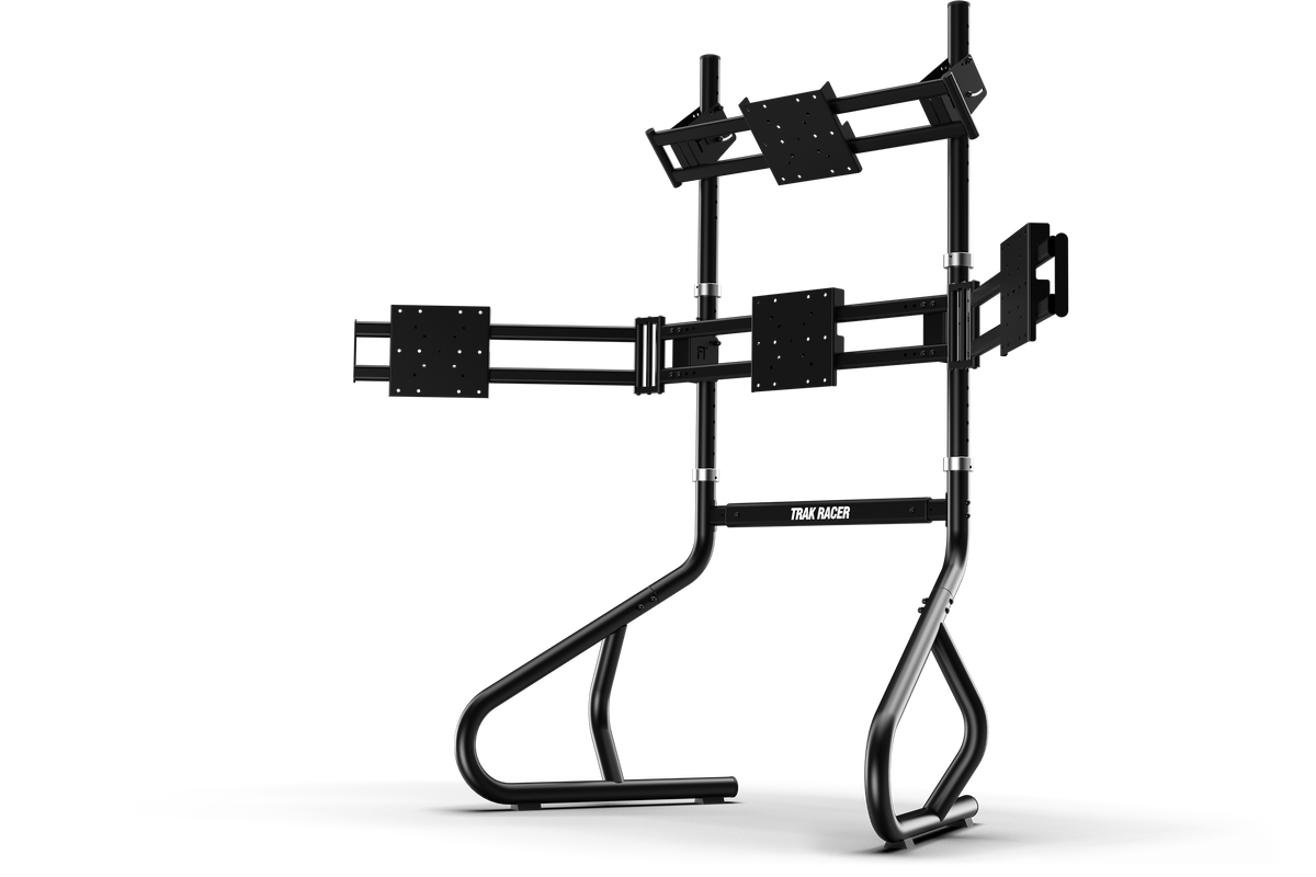 Large Freestanding Quad Monitor Stand - up to 45