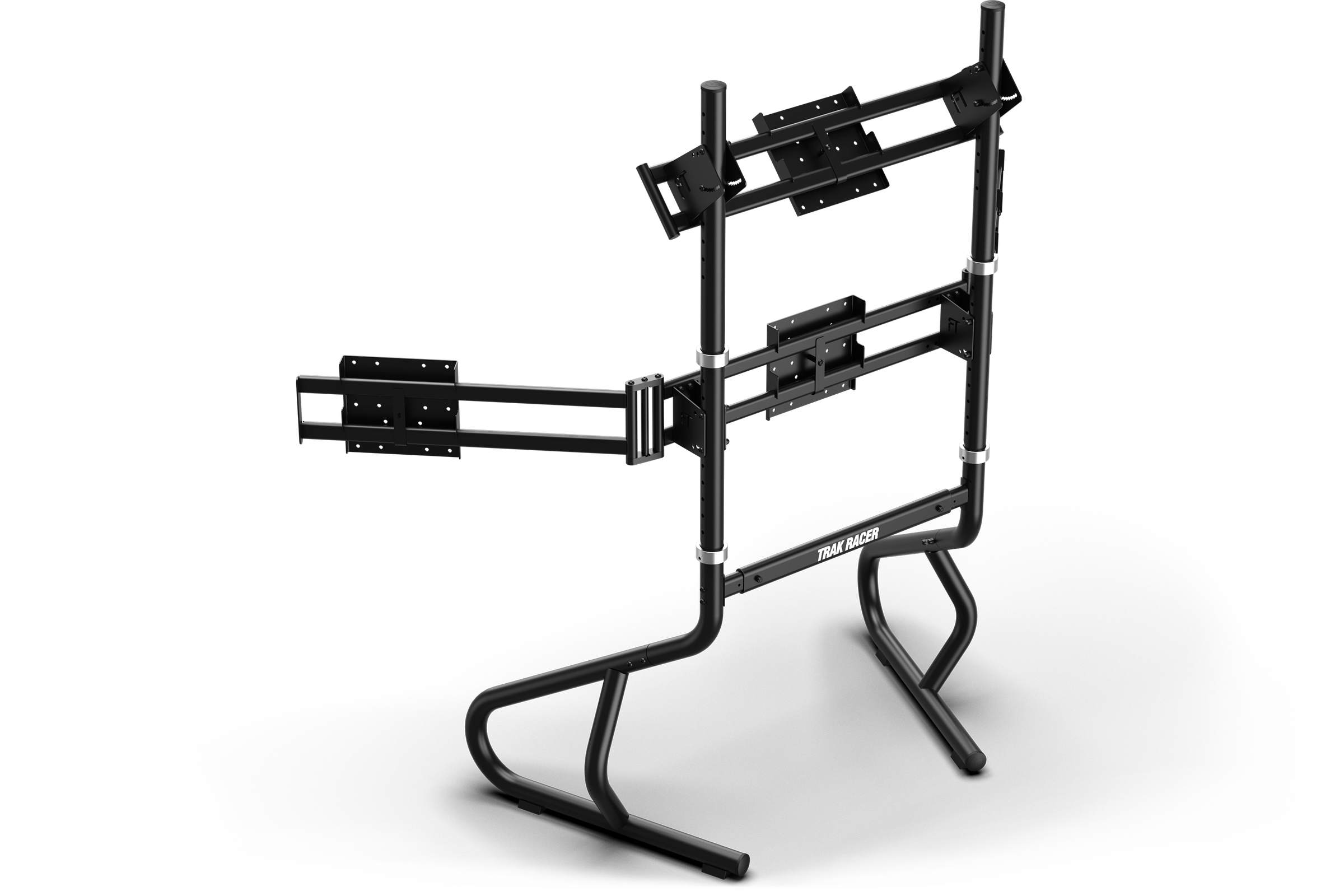 Large Freestanding Quad Monitor Stand - up to 45