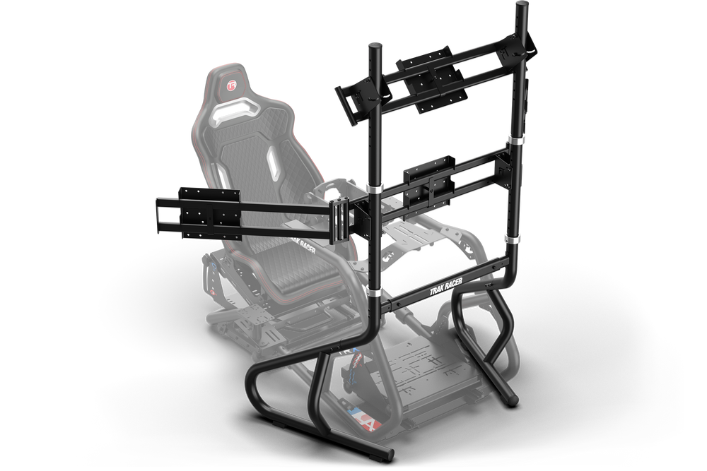 Large Freestanding Quad Monitor Stand - up to 45