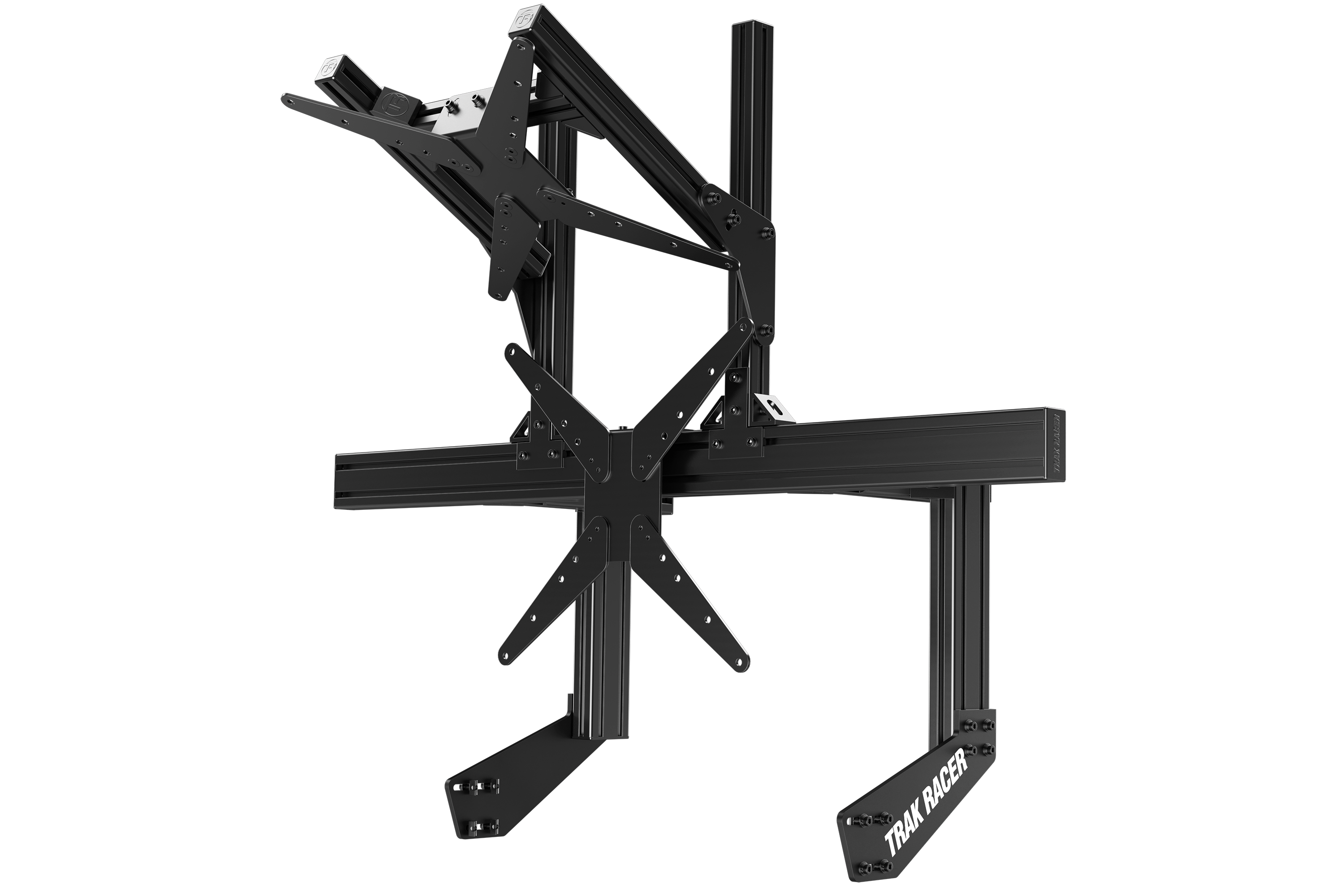 Large Cockpit-Mounted Dual Monitor Stand - 1200mm / 47.25" Wide