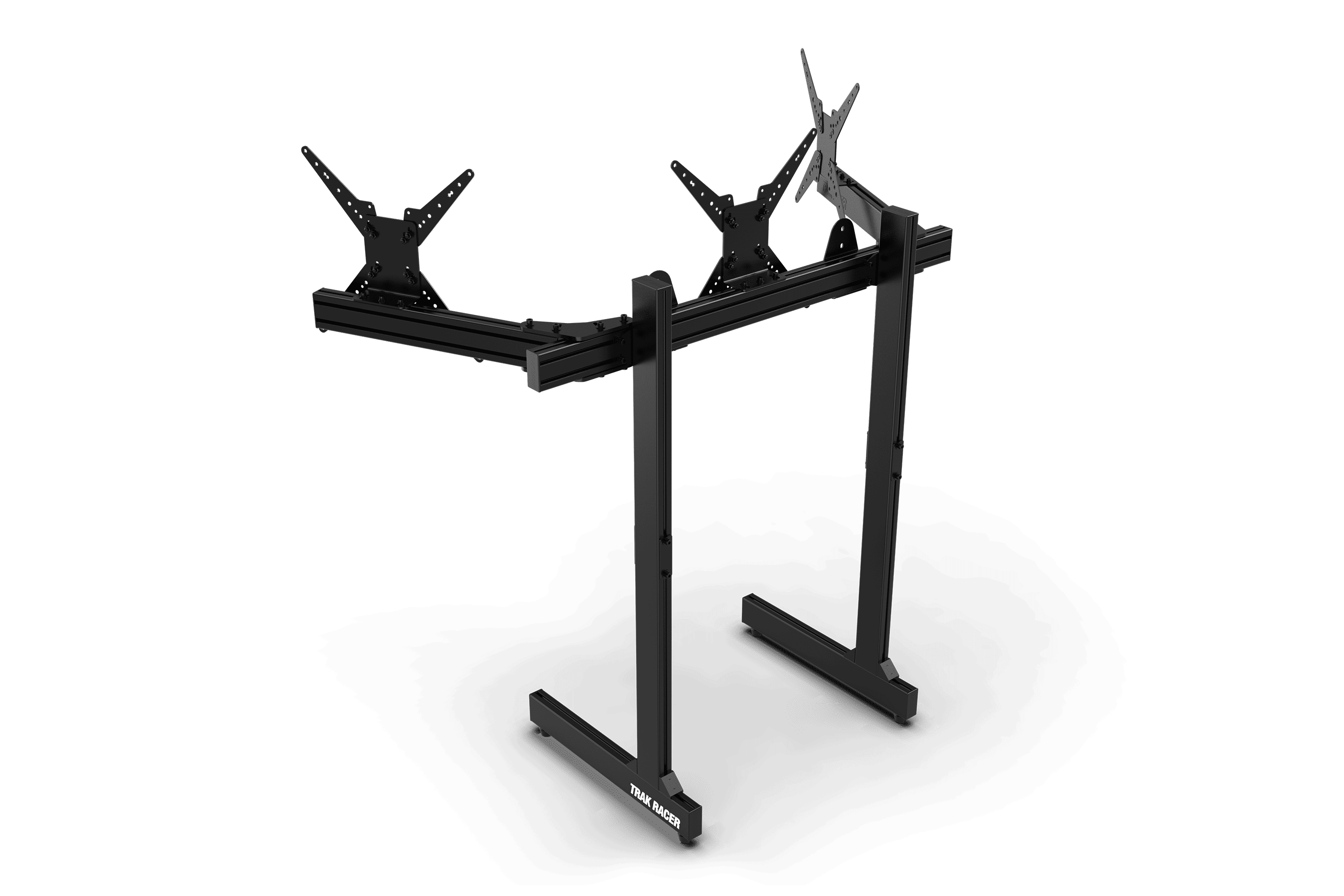 Small Freestanding Triple Monitor Stand - 800mm / 31.5" Wide