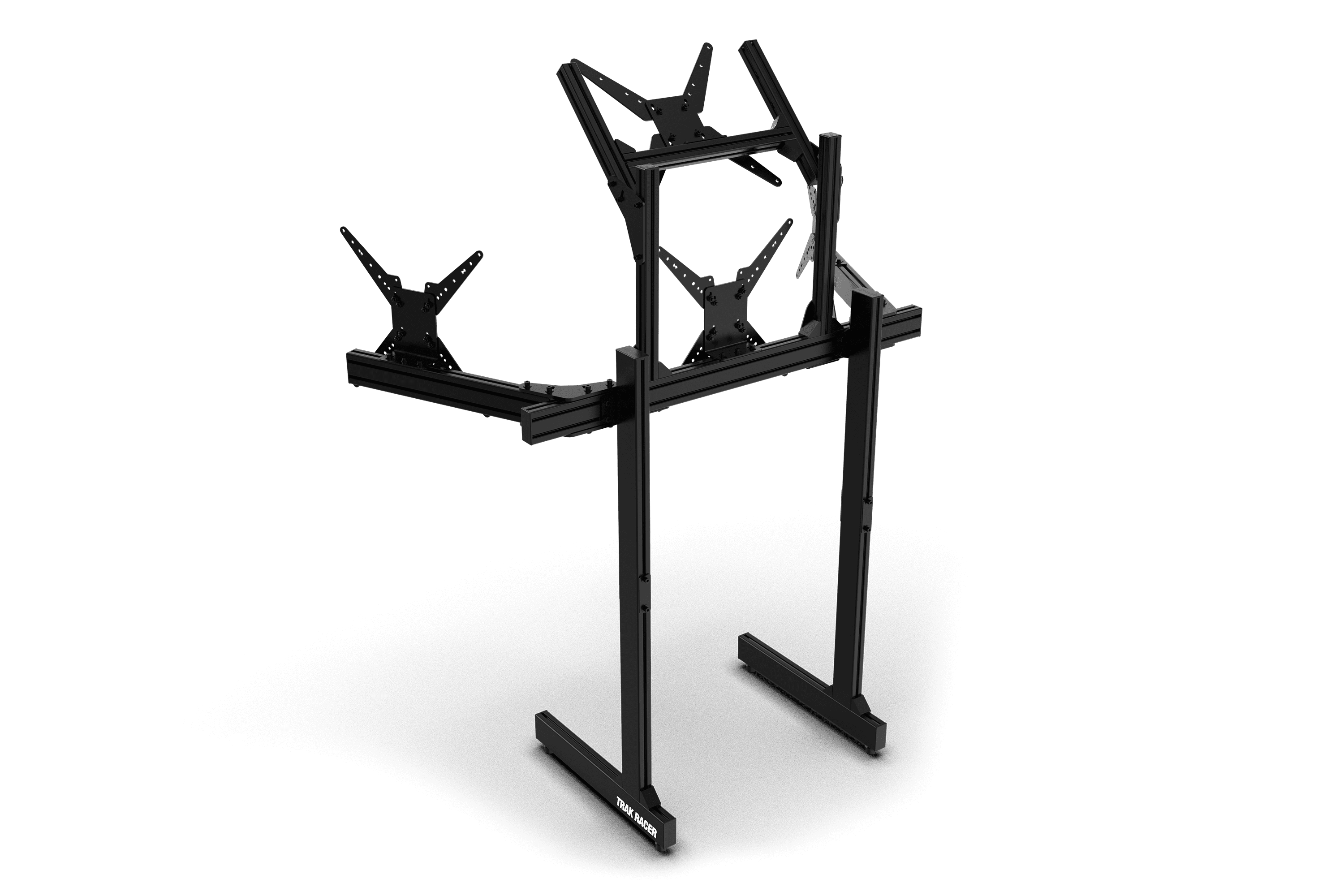 Freestanding Quad (4) Monitor Stand - up to 45" displays