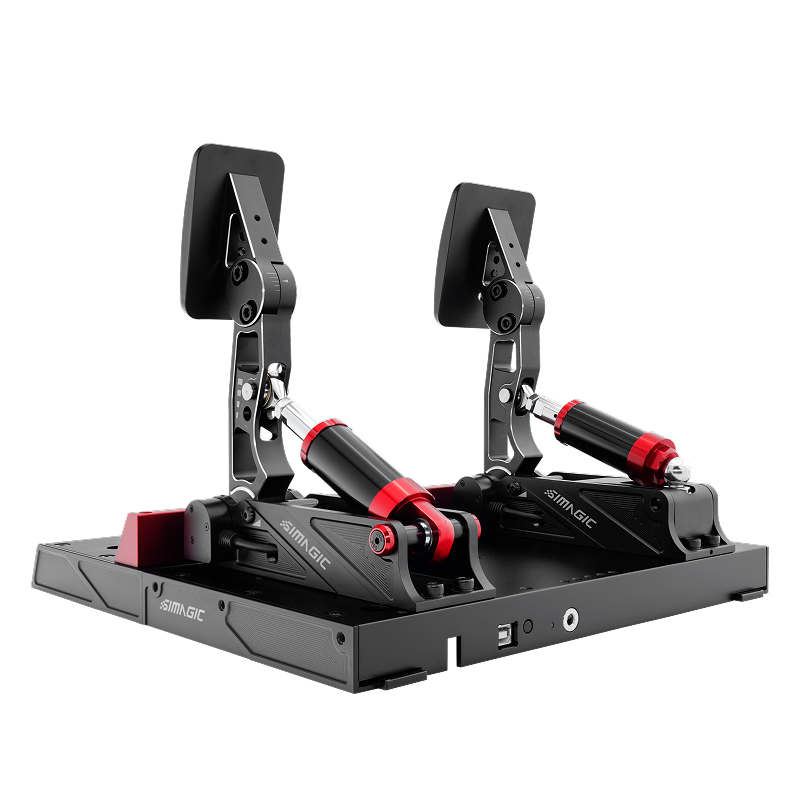 Simagic P1000-2 Modular Pedals Set – 2-Pedal Load Cell / Hall Sensor, Fully Adjustable