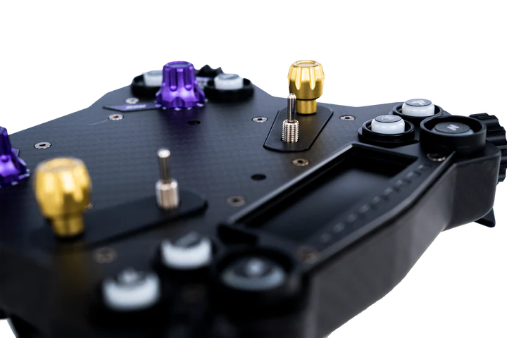 Conspit H.AO Hub with Wheel – Full Carbon Fiber Race Hub with Display & RGB Controls