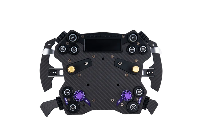 Conspit H.AO Hub with Wheel – Full Carbon Fiber Race Hub with Display & RGB Controls