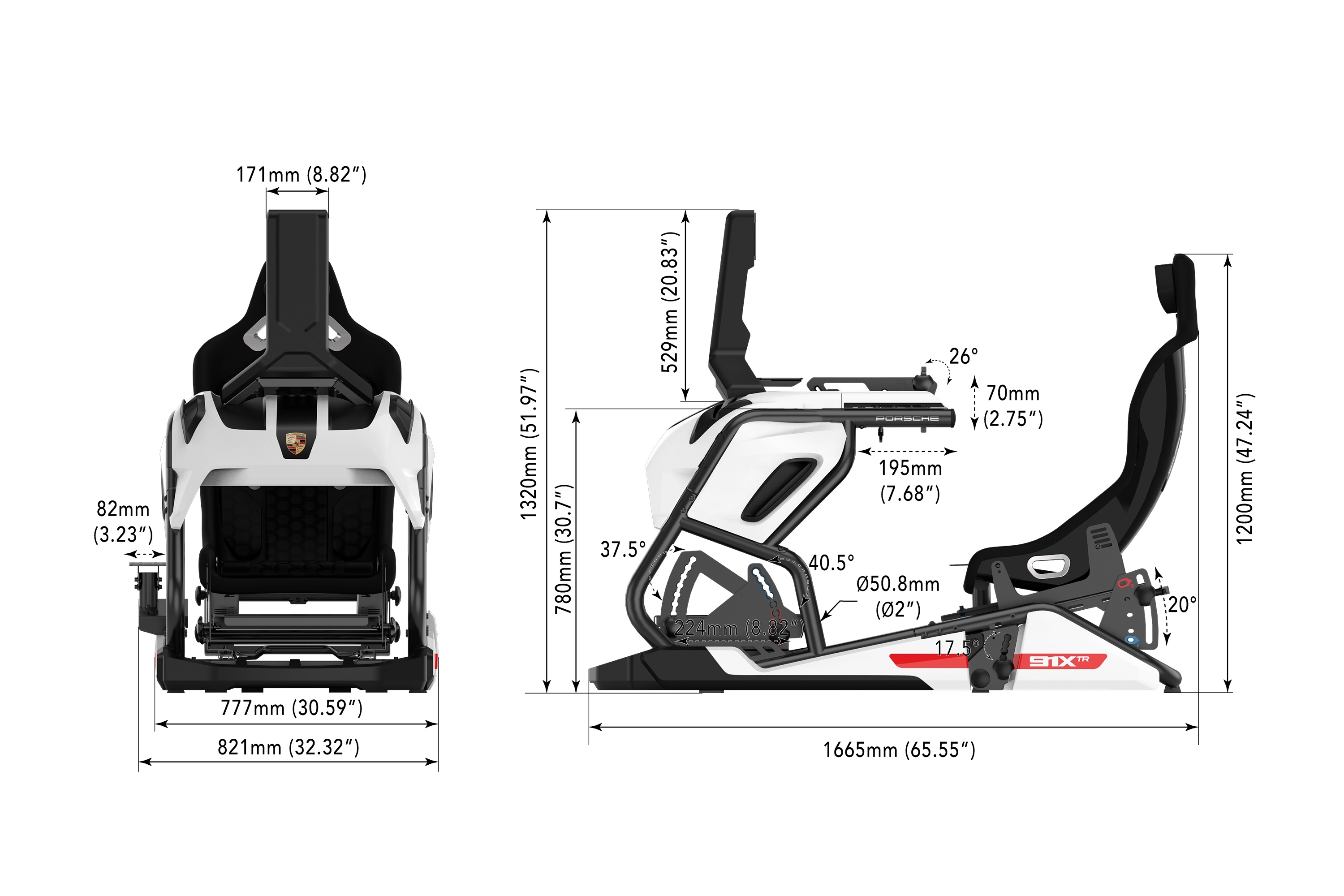 Porsche 91XTR Hybrid Racing Simulator