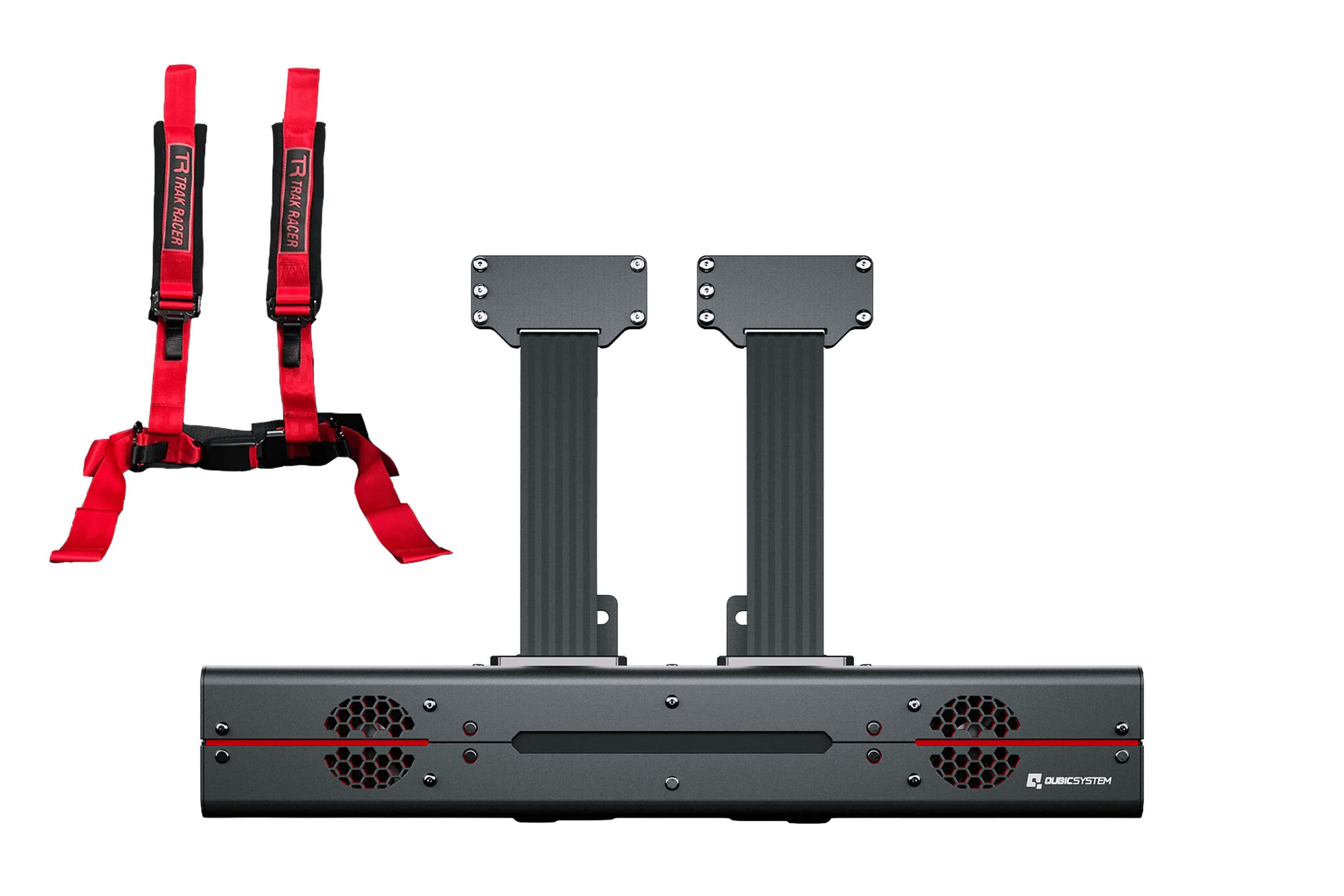 Qubic System QS-BT1 Direct Drive Seat Belt Tensioner with Trak Racer Seat Harness