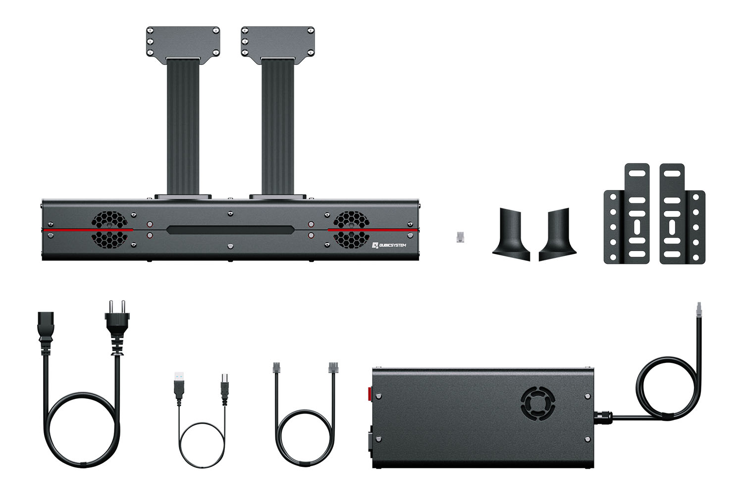 Qubic System QS-BT1 Direct Drive Seat Belt Tensioner with Universal Bracket