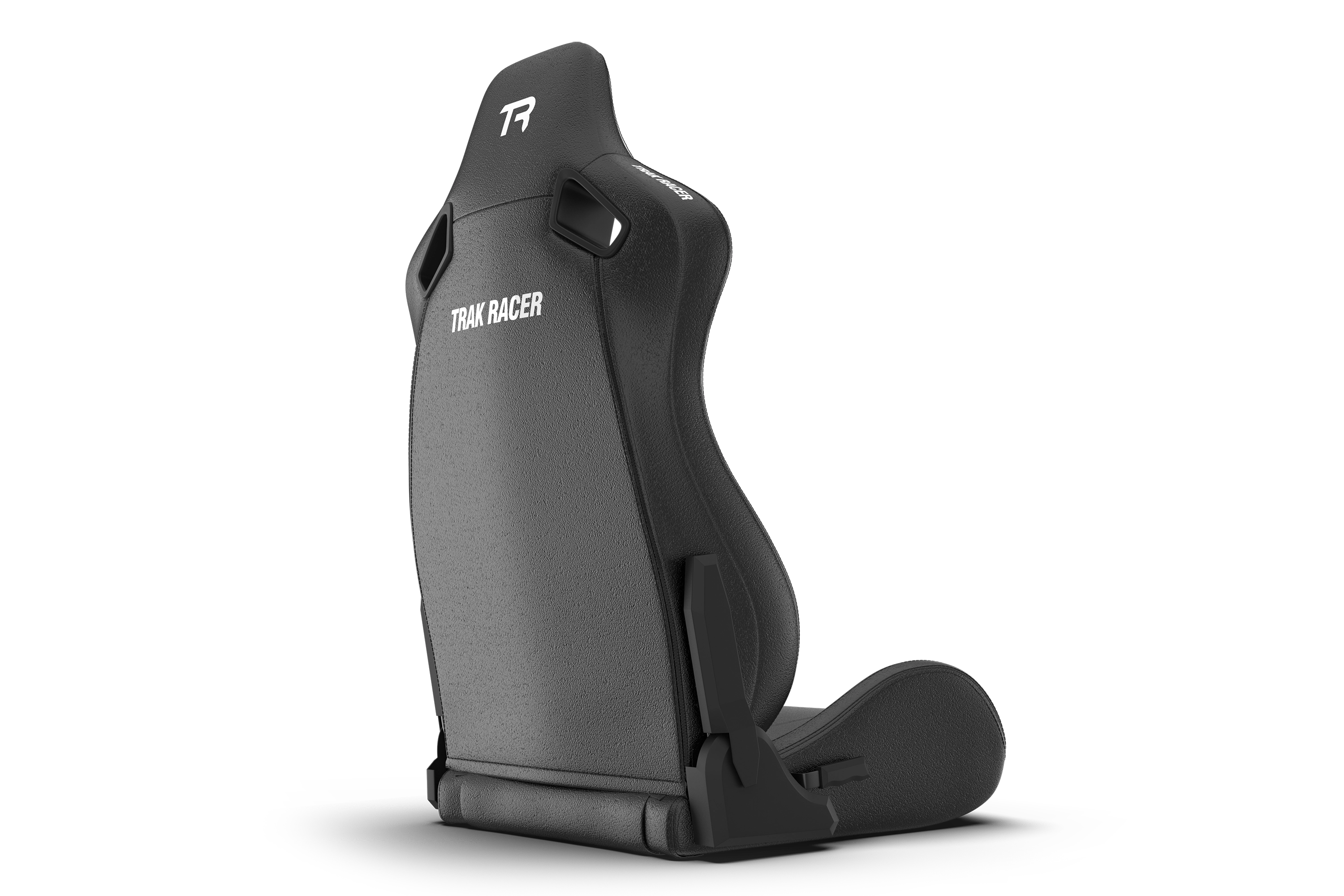 RE2 Recliner Sim Racing Seat – Premium Diamond-Stitched Leather-Style – Black